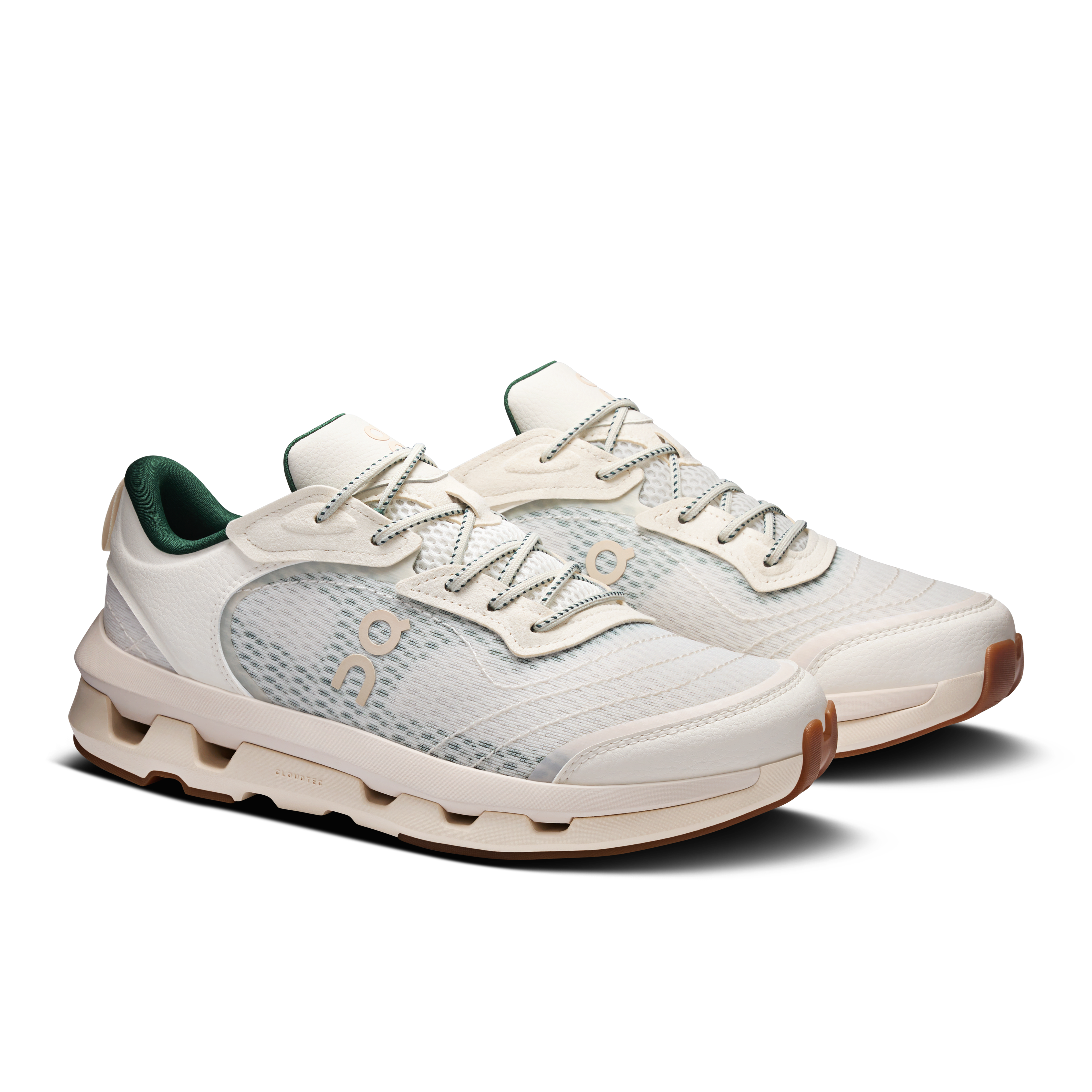 On Cloudzone Moon Ivory & Holly Femme Active Life Chaussures