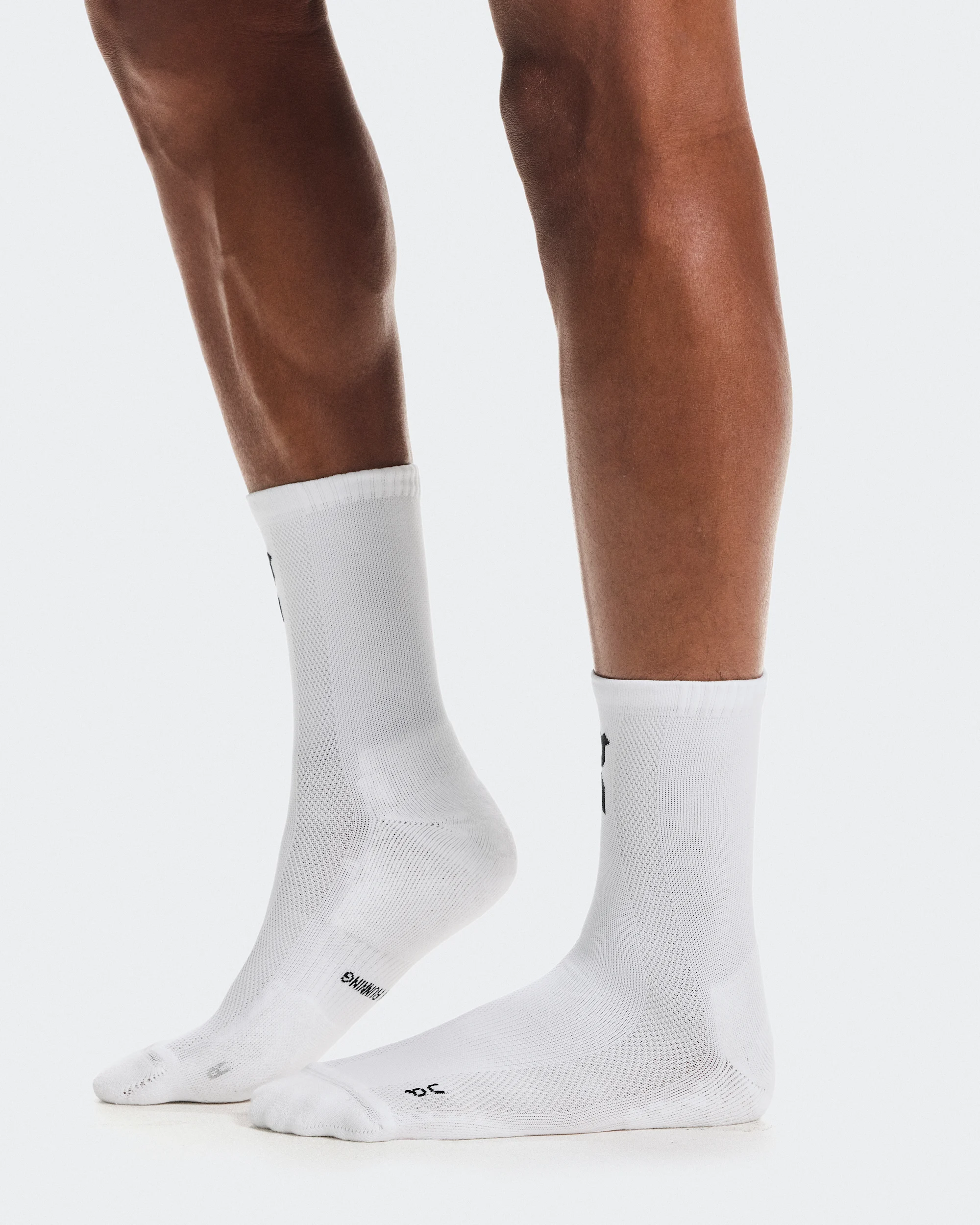 Core Run Sock High 2P White - thumbnail 2