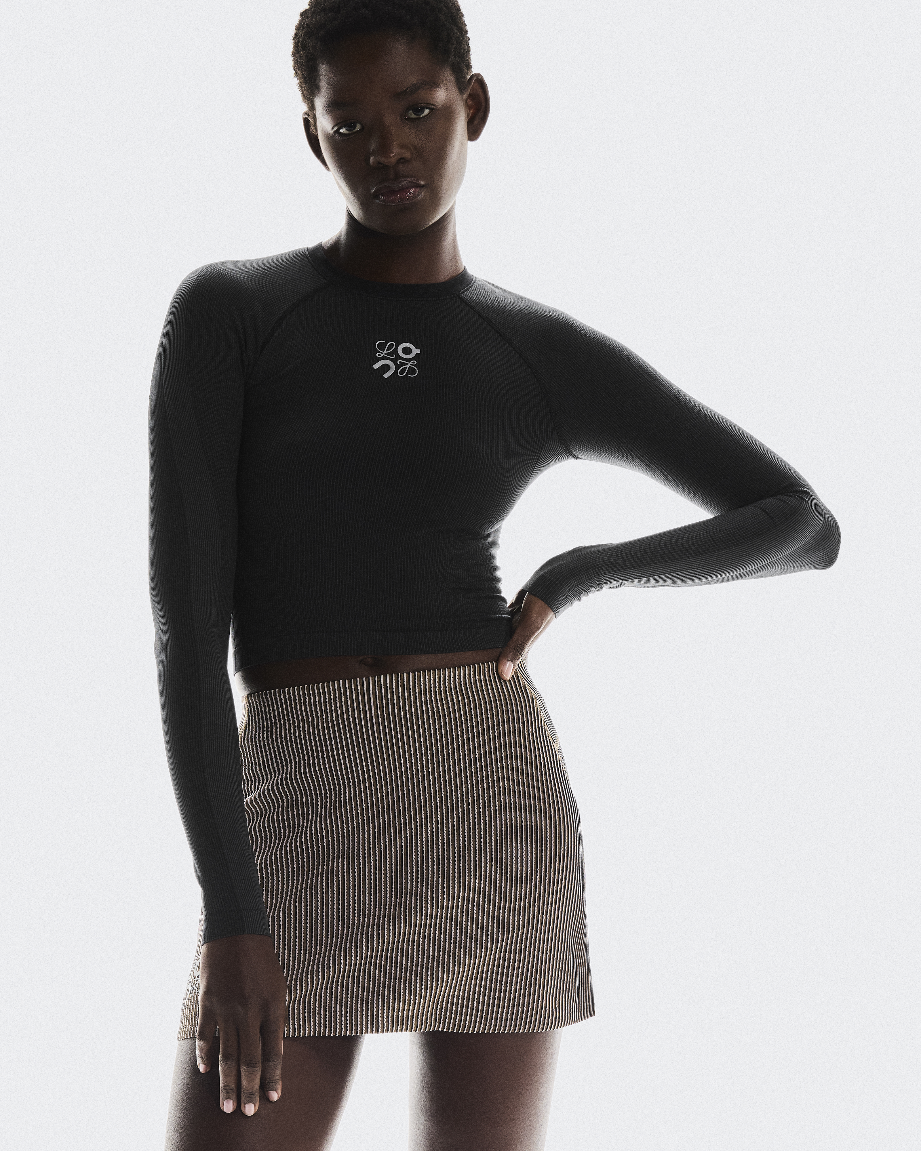 LOEWE ワークウェア スカート ウィメンズ Ribbed Skirt LOEWE