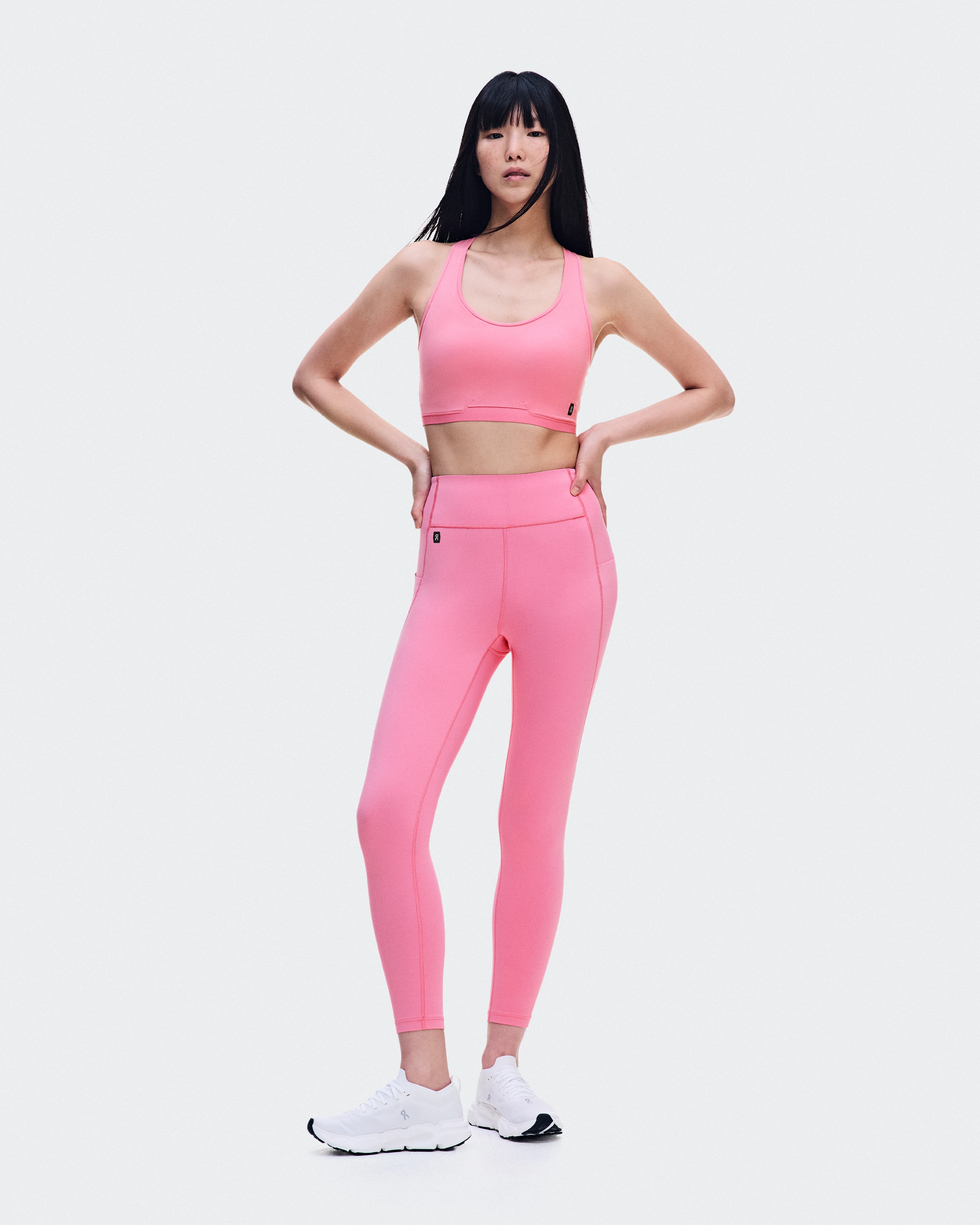 On Train Tights 7/8 Bubblegum Women Tights