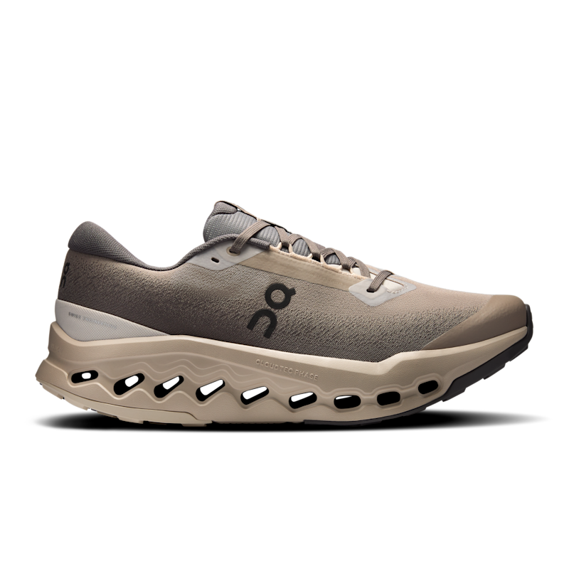 On Cloudsurfer Trail 2 Waterproof Calzado de Running para Hombre en Cinder/Desert, Talla: 42, Polyester Tpu