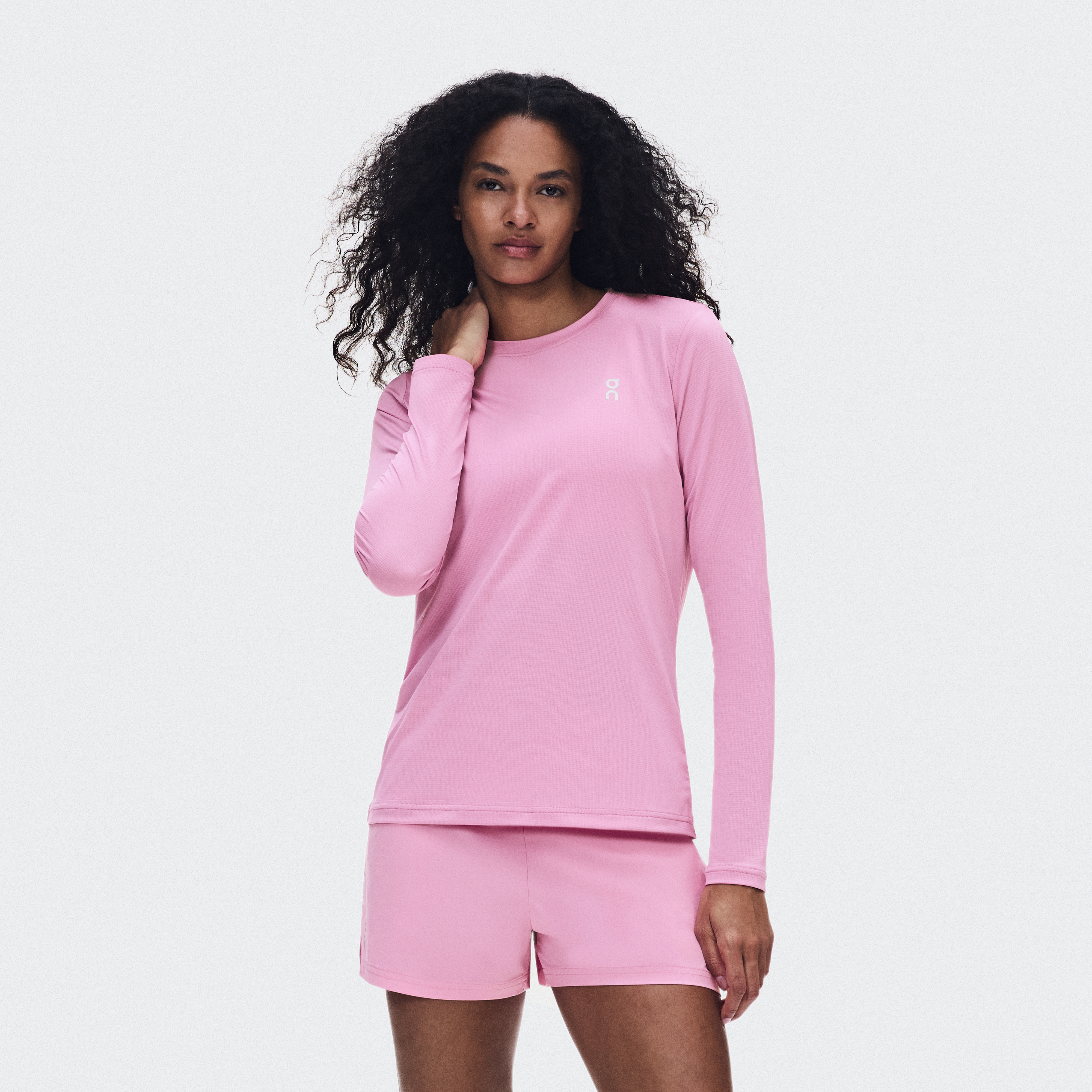 Core Long-T Long-Sleeve Shirt in Bubblegum