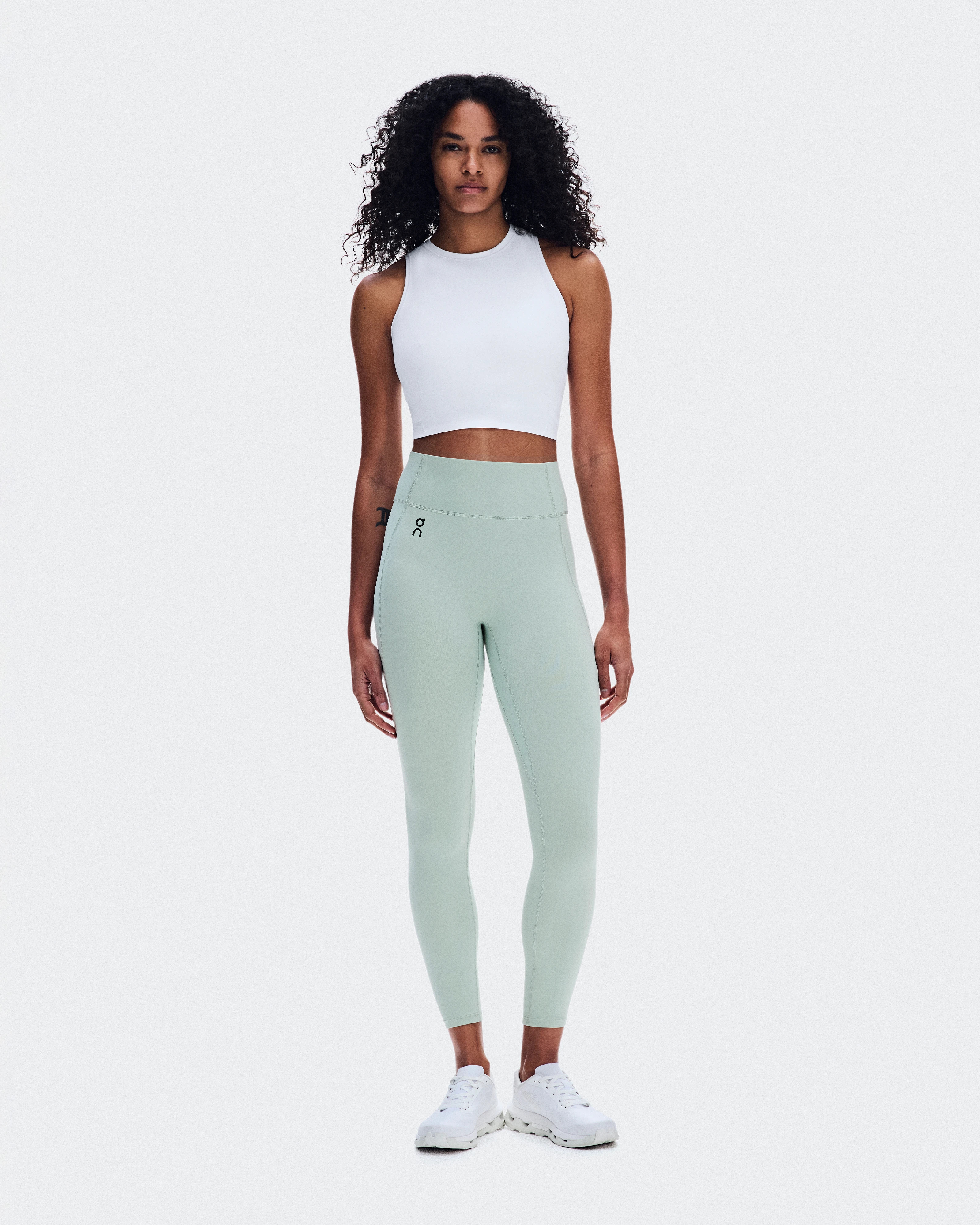 On Studio Tights 7/8 Mineral Femme Leggings
