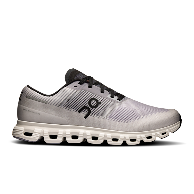 On Men's Cloud 6 Push Gym Shoe in Lilac/Black, Size: 45, Recycled Polyester ️