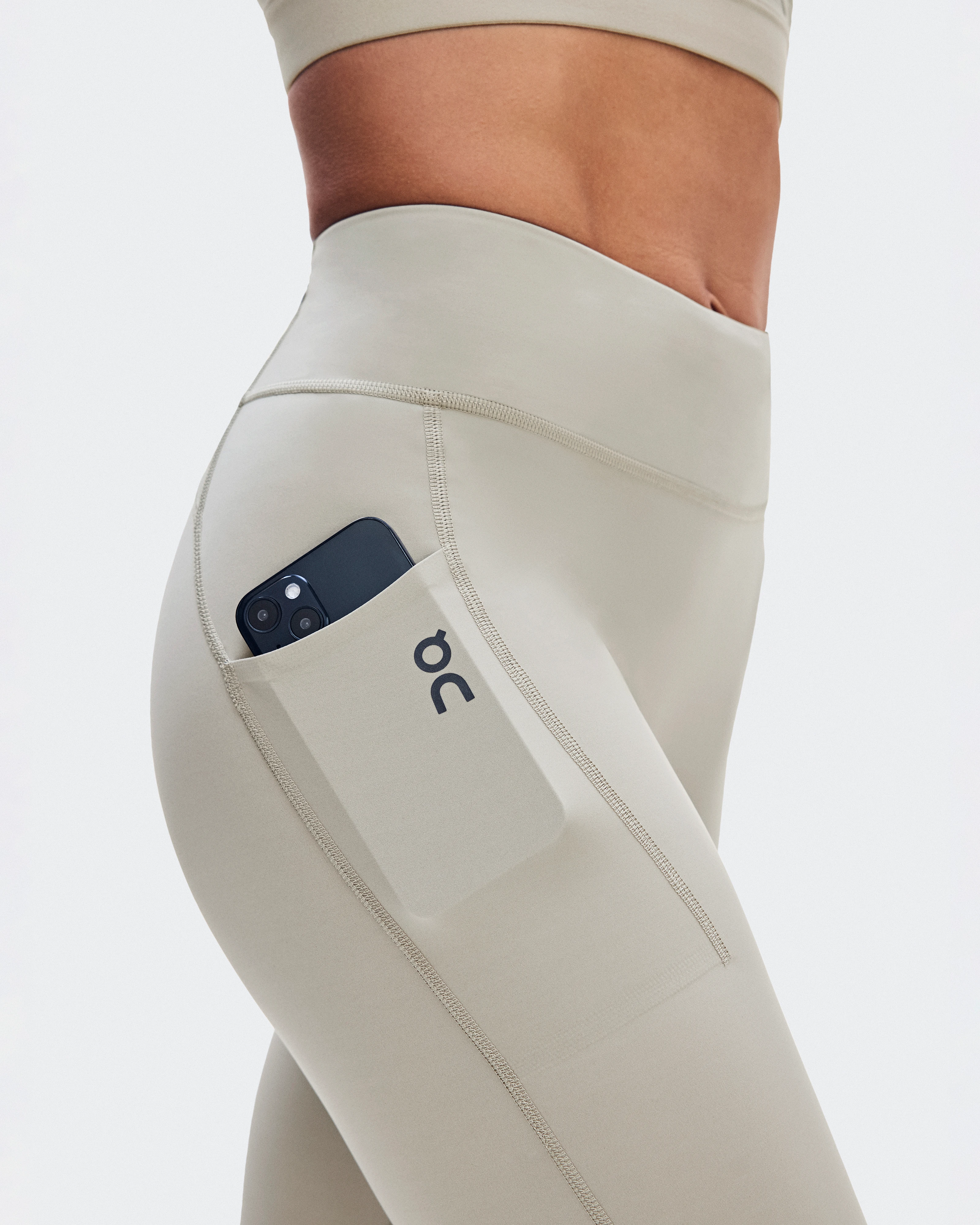 On Performance Tights Brume Feminino Calças leggings