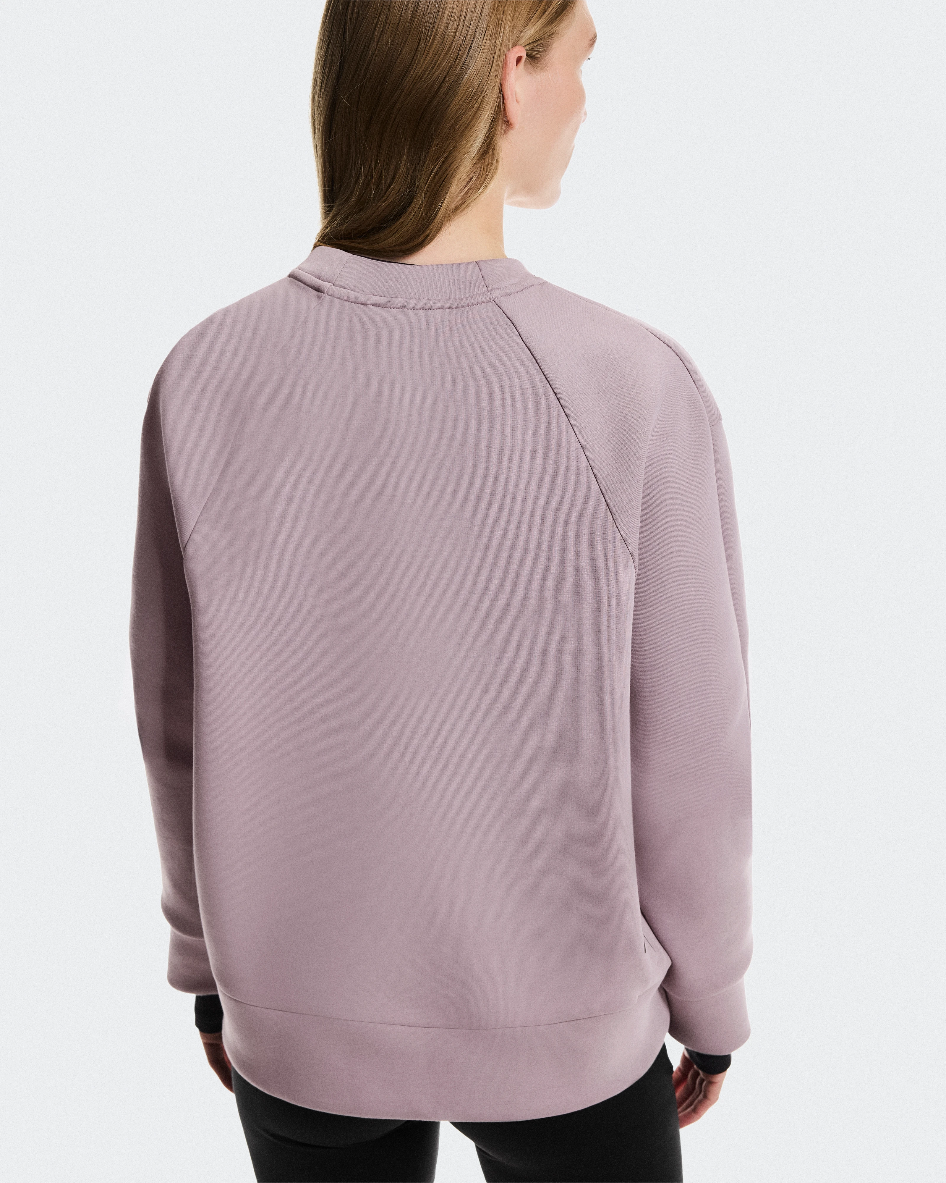 On Focus Tech Crew Heron Women Hoodies and sweatshirts