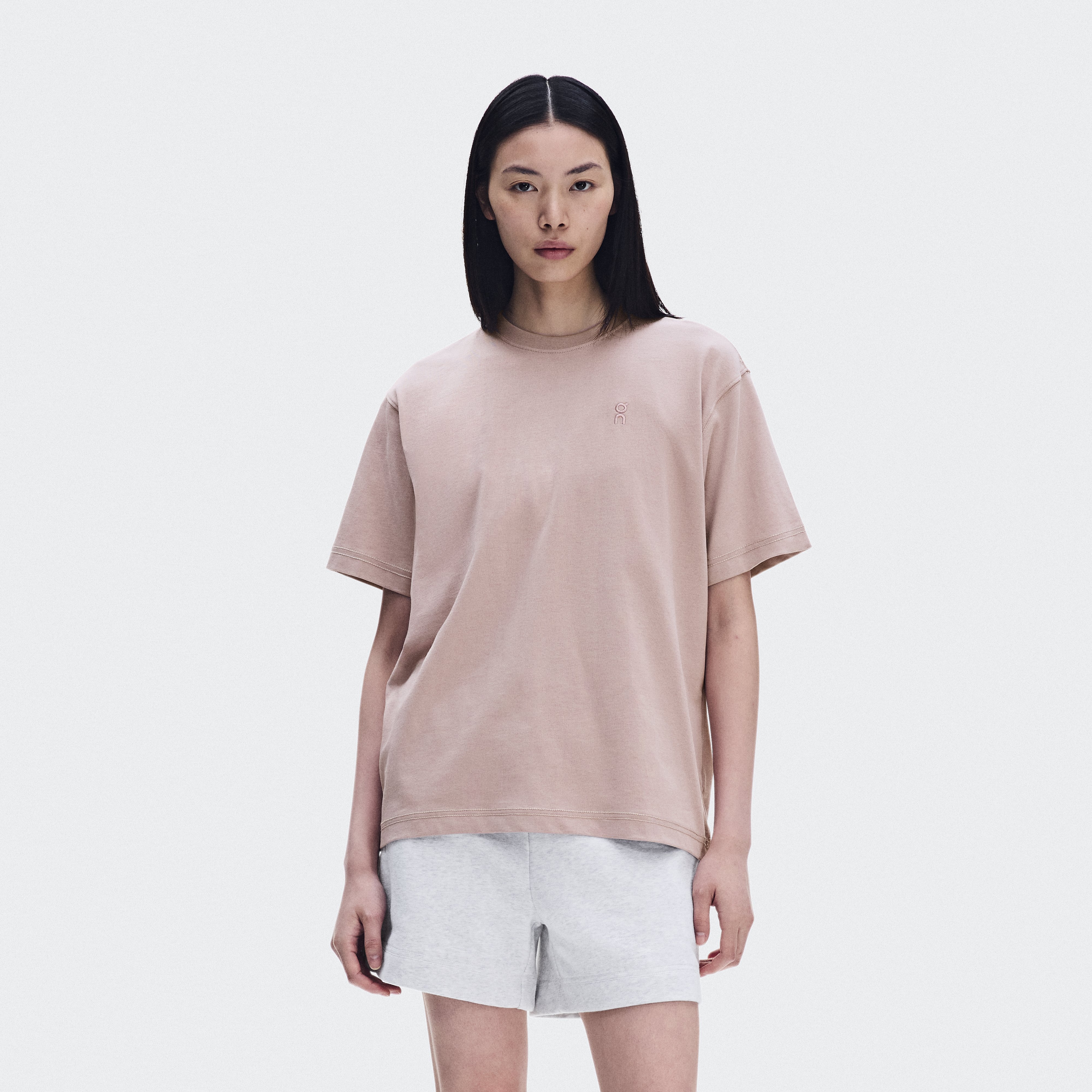 Club Collective-T Ascent Short-Sleeve Shirt in Biscuit