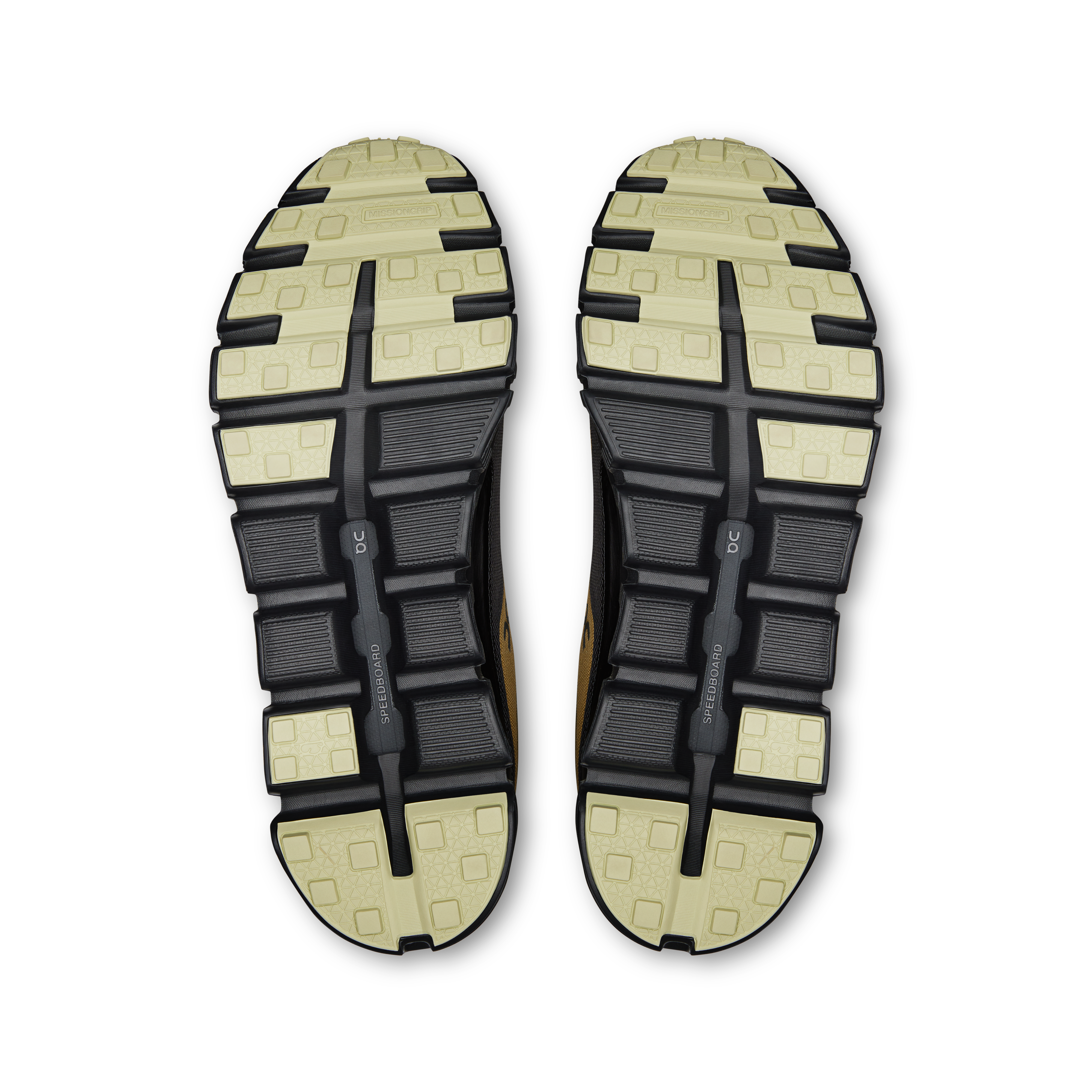 On Cloud 6 Geo Waterproof Limelight & Safari メンズ デイリー シューズ