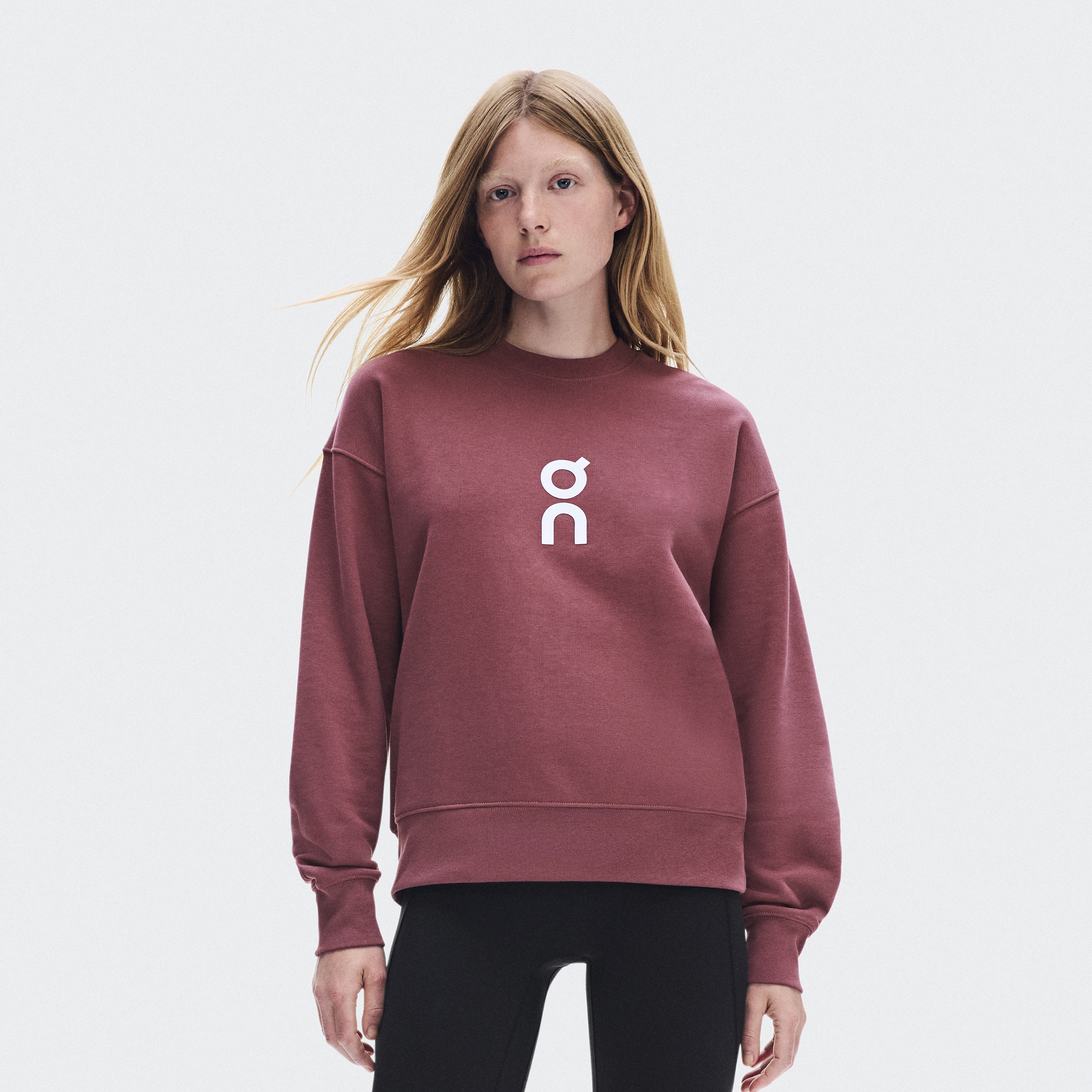 Club Crew Sweater in Barberry