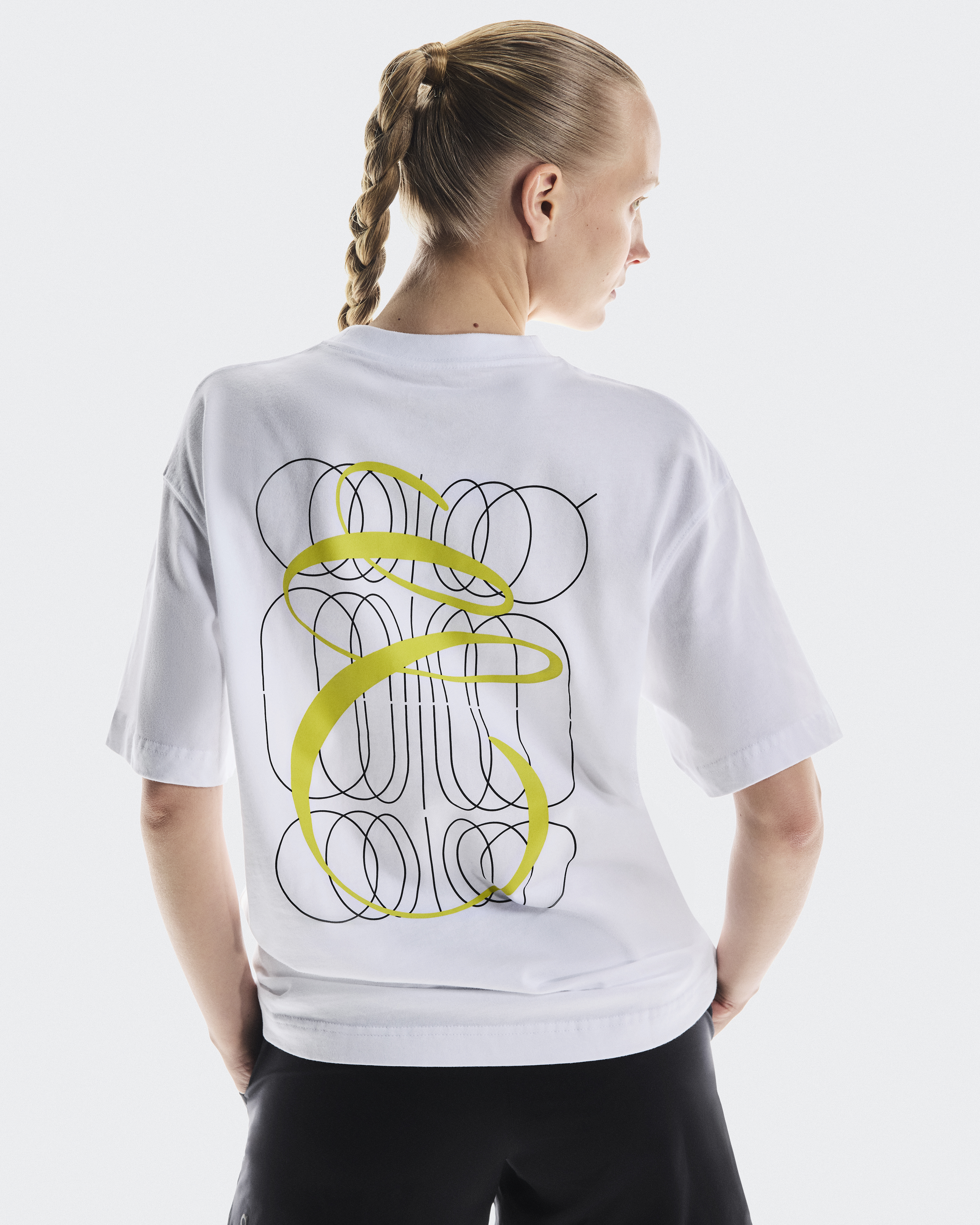 On オン　レディース　コンフォートTシャツ On オン Focus-T フォーカス-T レディース ブラック ホワイト T