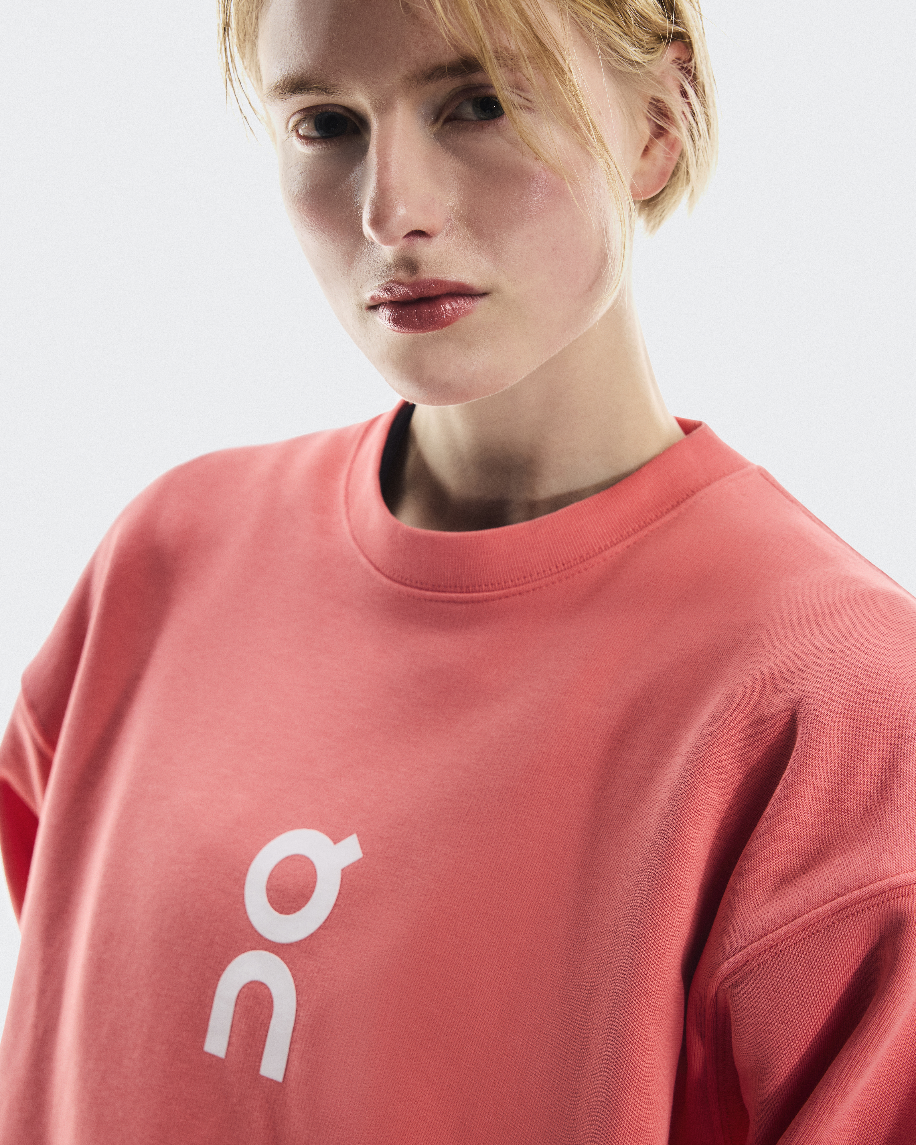 sunshine+cloud COZY CREW スウェット　ピンク M SUNSHINE + CLOUD(サンシャイン＋クラウド)】COZY CREW – サニー