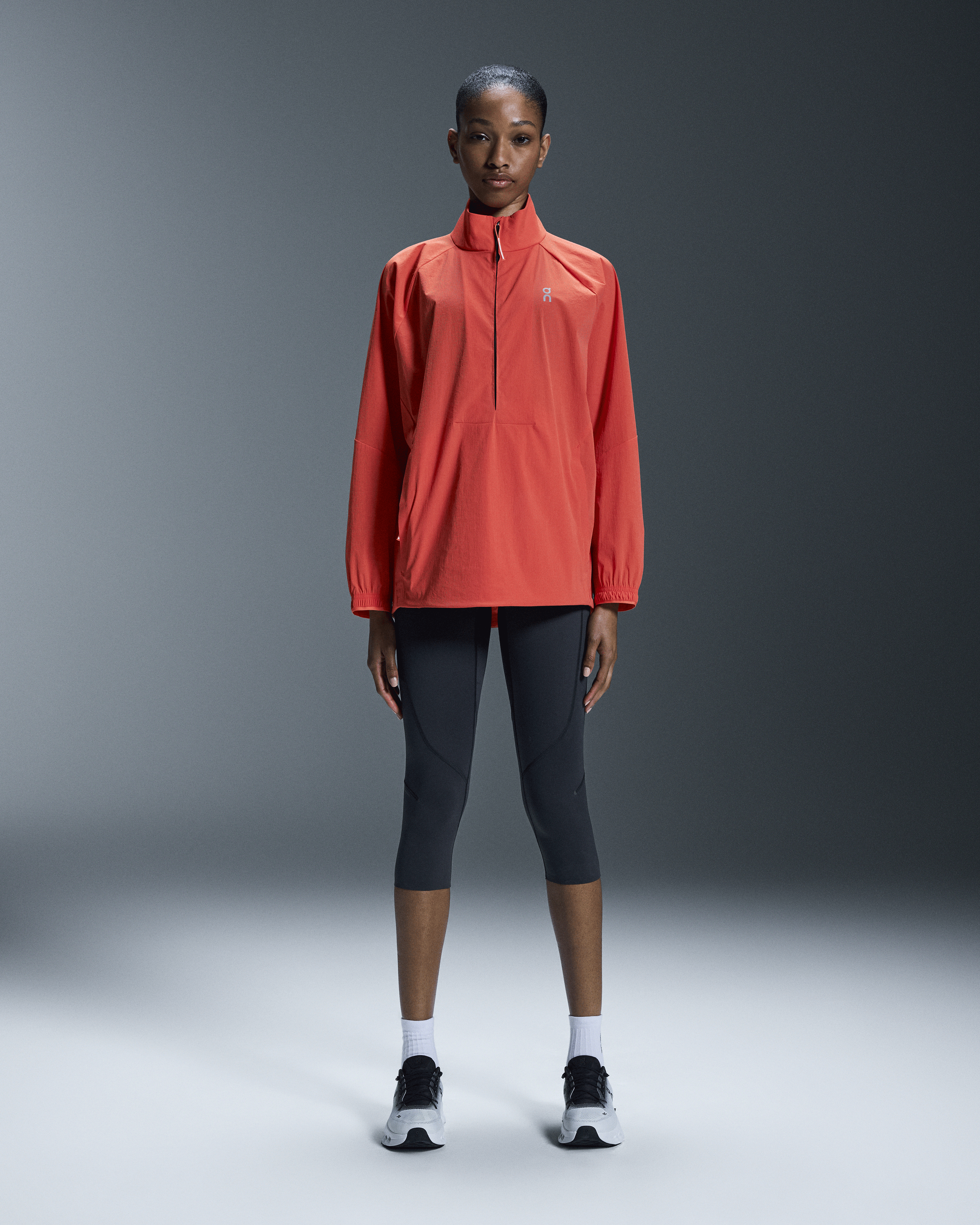 Women's All-Day 1/2 Zip Jacket | Red & Orange | On United States