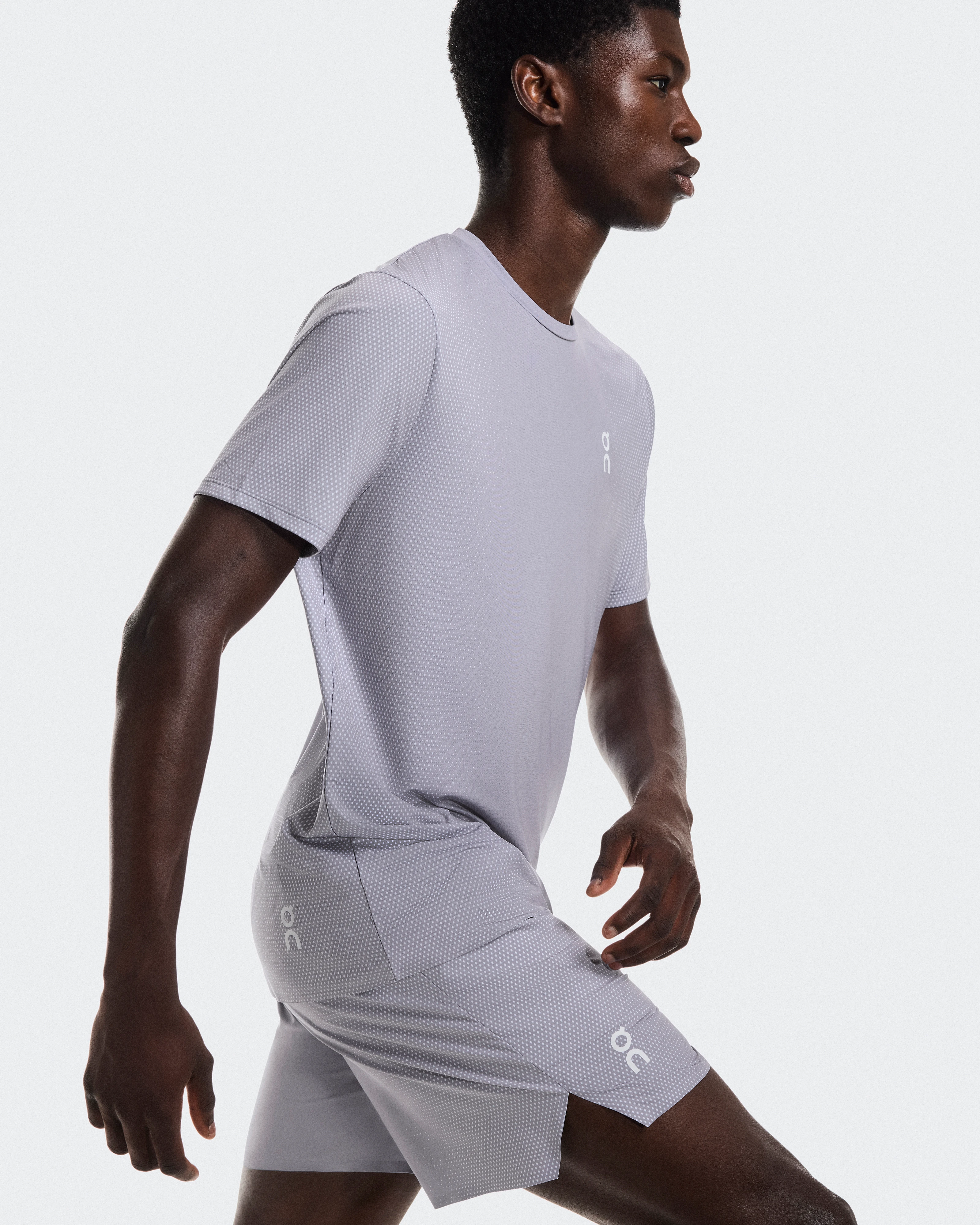 On Court Shorts Lilac & Dim Men Shorts