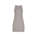 All-Day Ribbed Dress in Orchid/Lilac