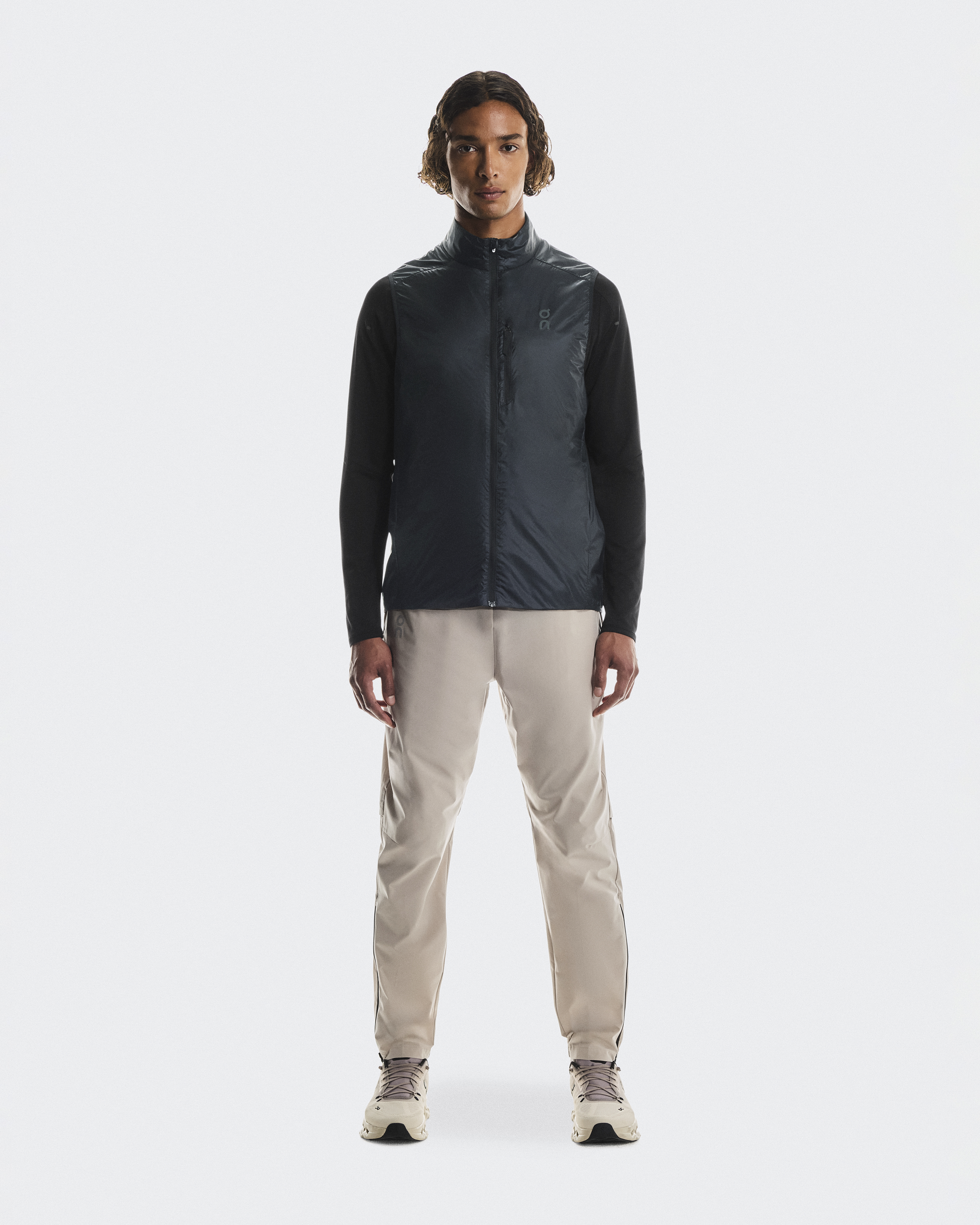 On Men's Core Pants in Desert, Size: Large, Polyester/Mesh