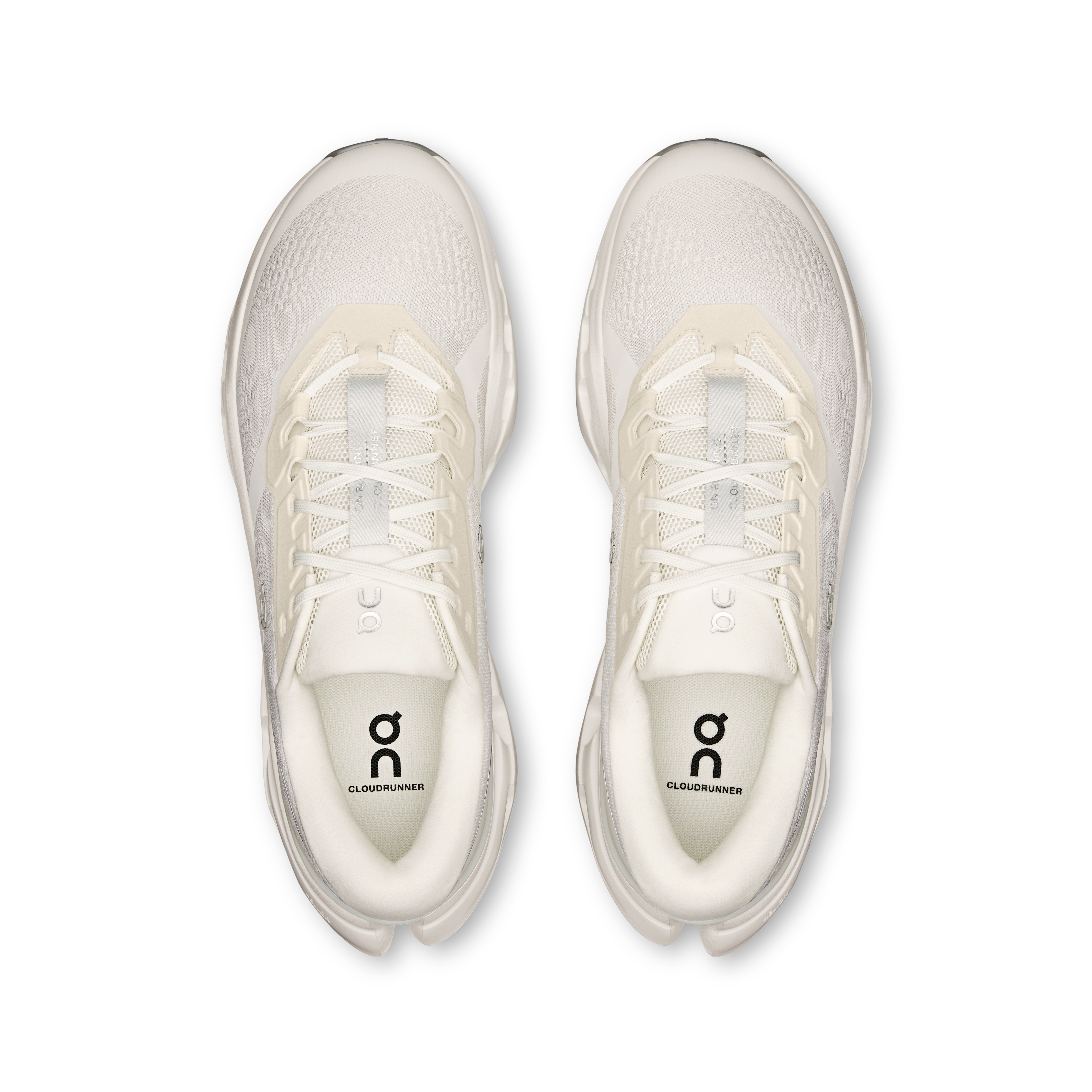 On Cloudrunner 3 White & Glacier Herren Strassenlauf Schuhe