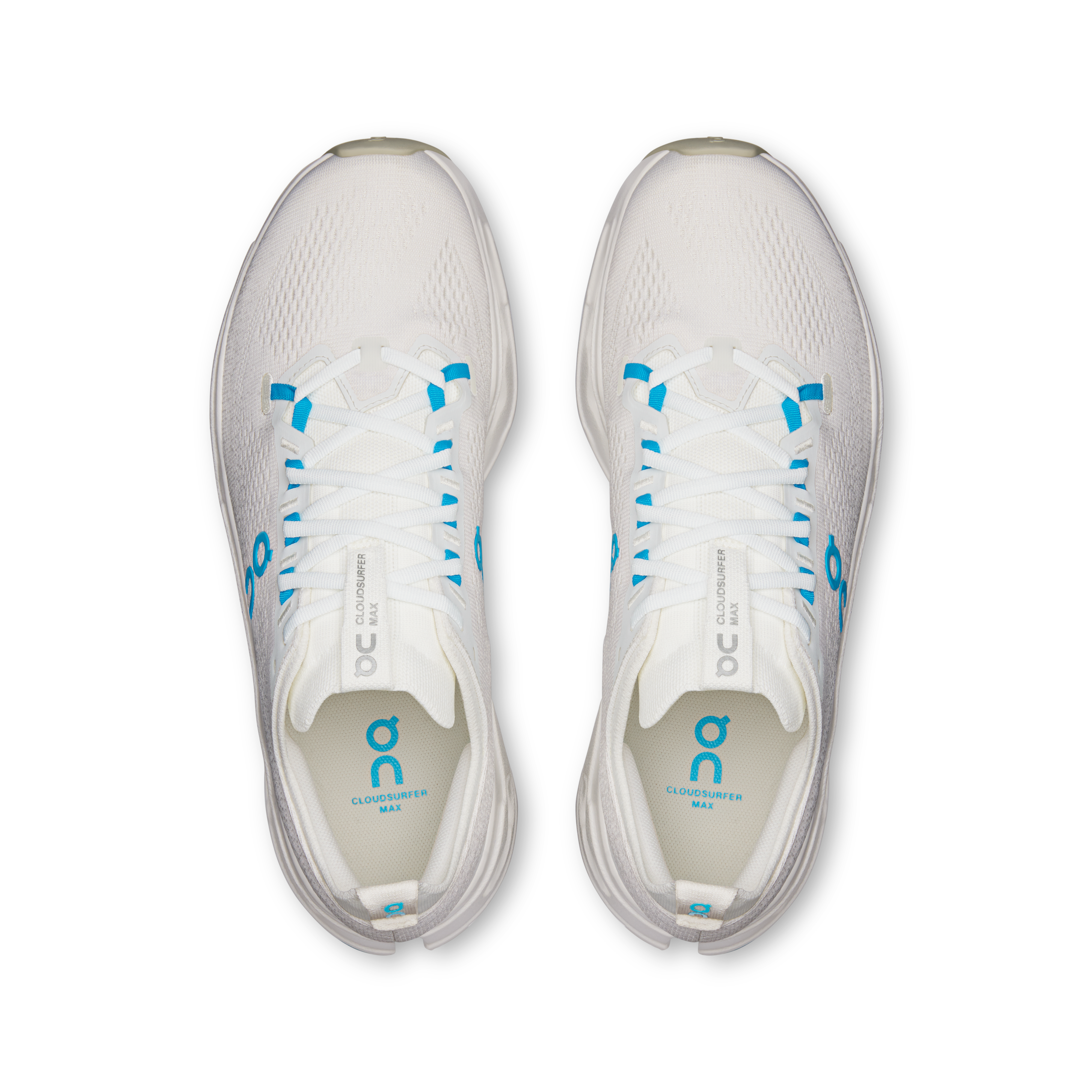 On Cloudsurfer Max White & Ivory Men Road running Shoes