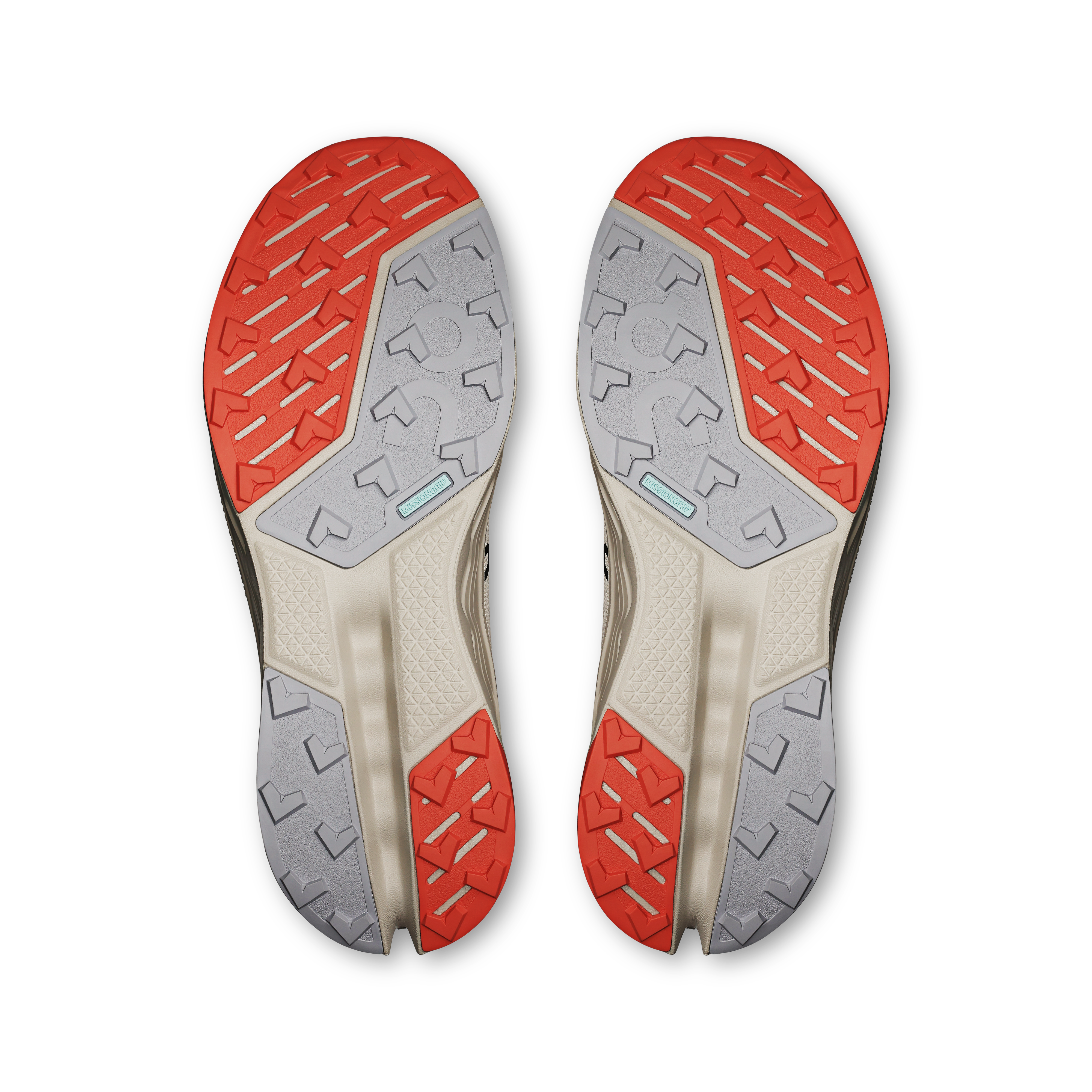 On Cloudsurfer Trail 2 Ivory & Ghost Men Trail running Shoes