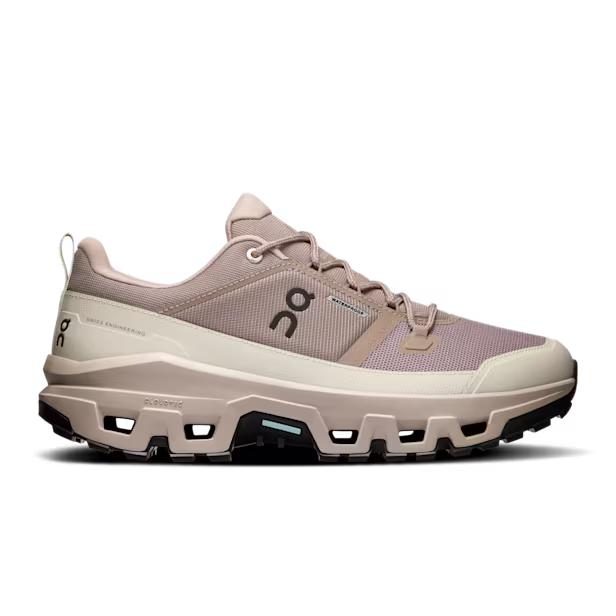 Cloudrock Low Waterproof Hiking Shoe in Cinder/Fog