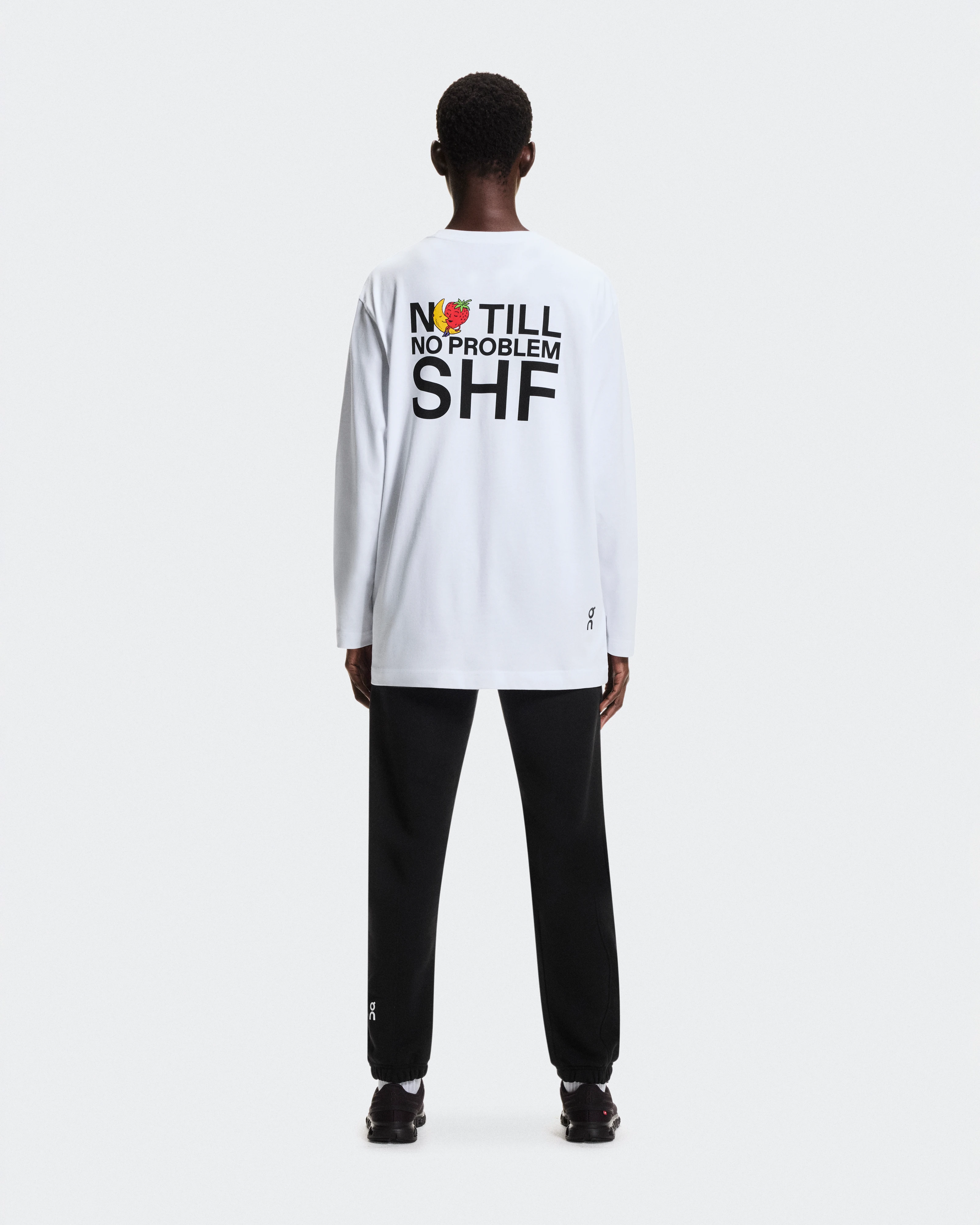 On Long-T SHF White Unisex Tops and t-shirts