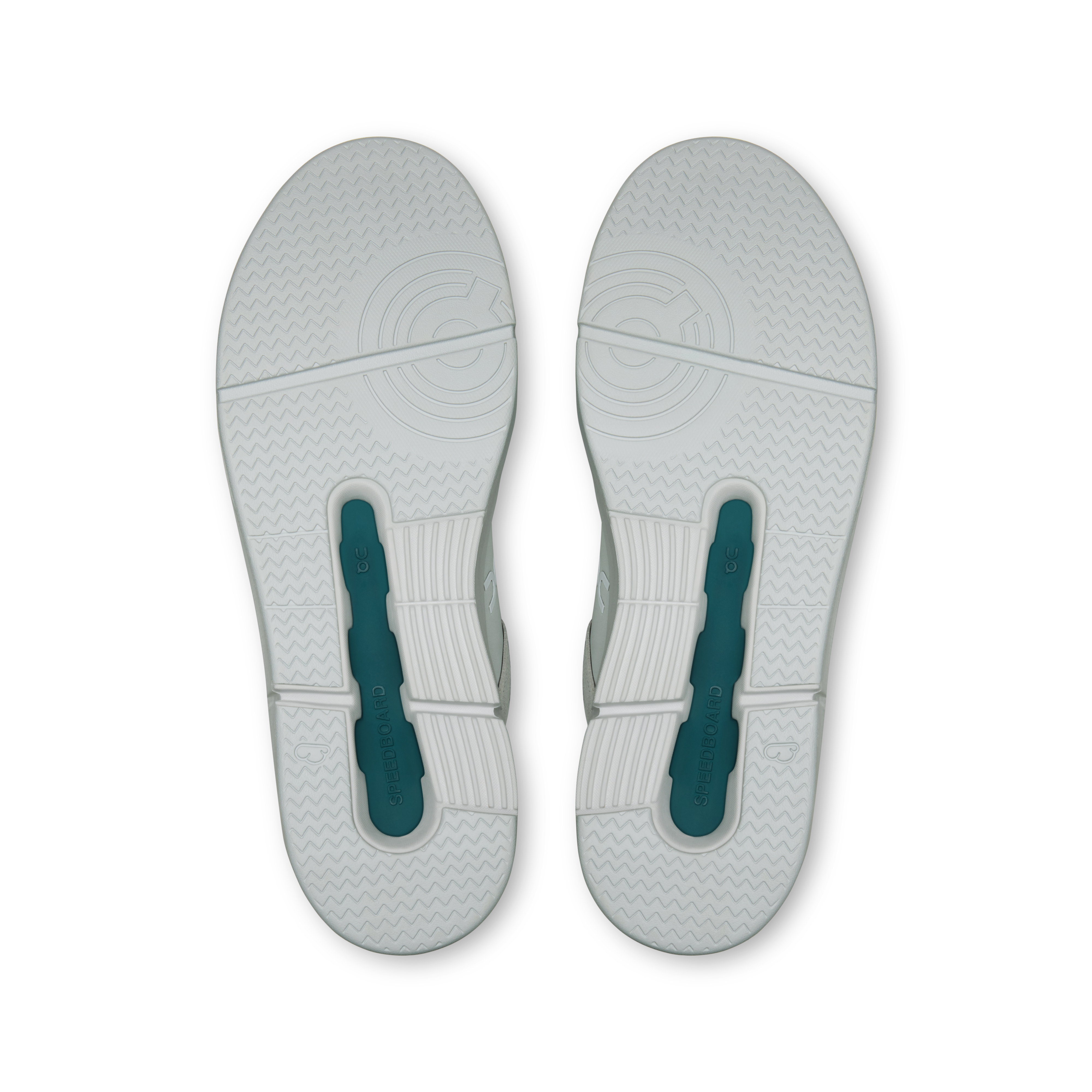 On THE ROGER Clubhouse Ace Glacier & Glacier Men Tennis Shoes