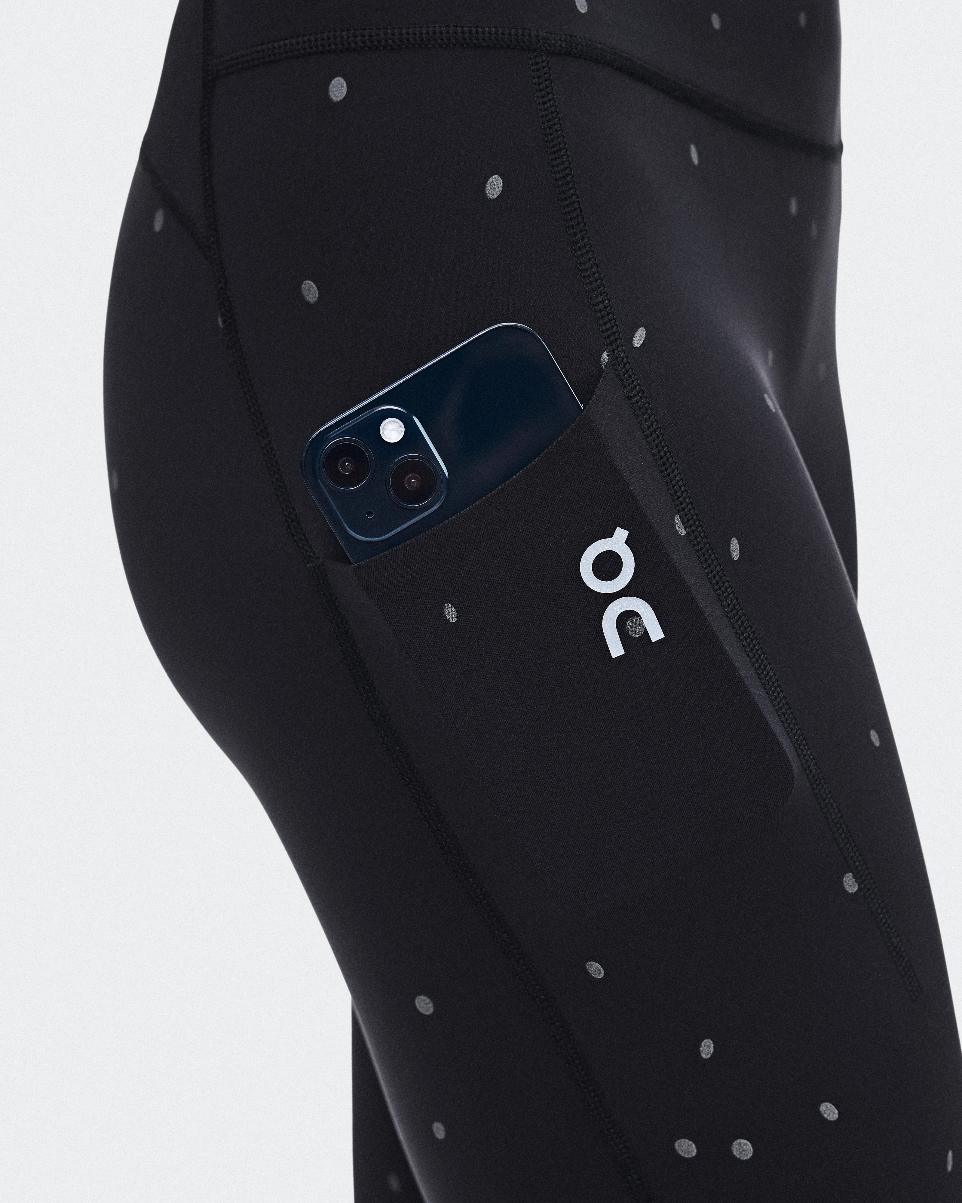 On Performance Tights Lumos Black & Eclipse Femme Leggings