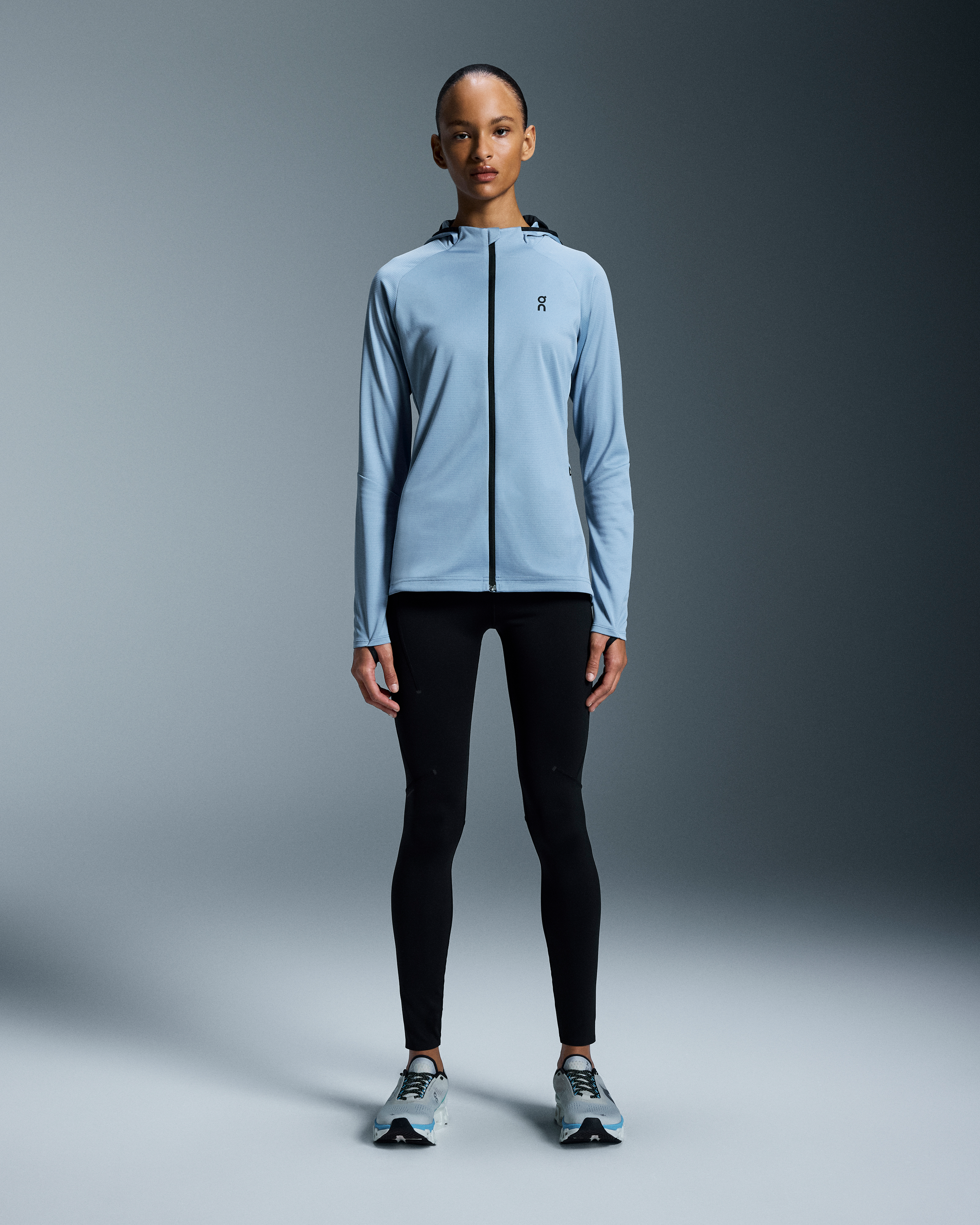 Climate Zip HoodieWomen / Chambray / L