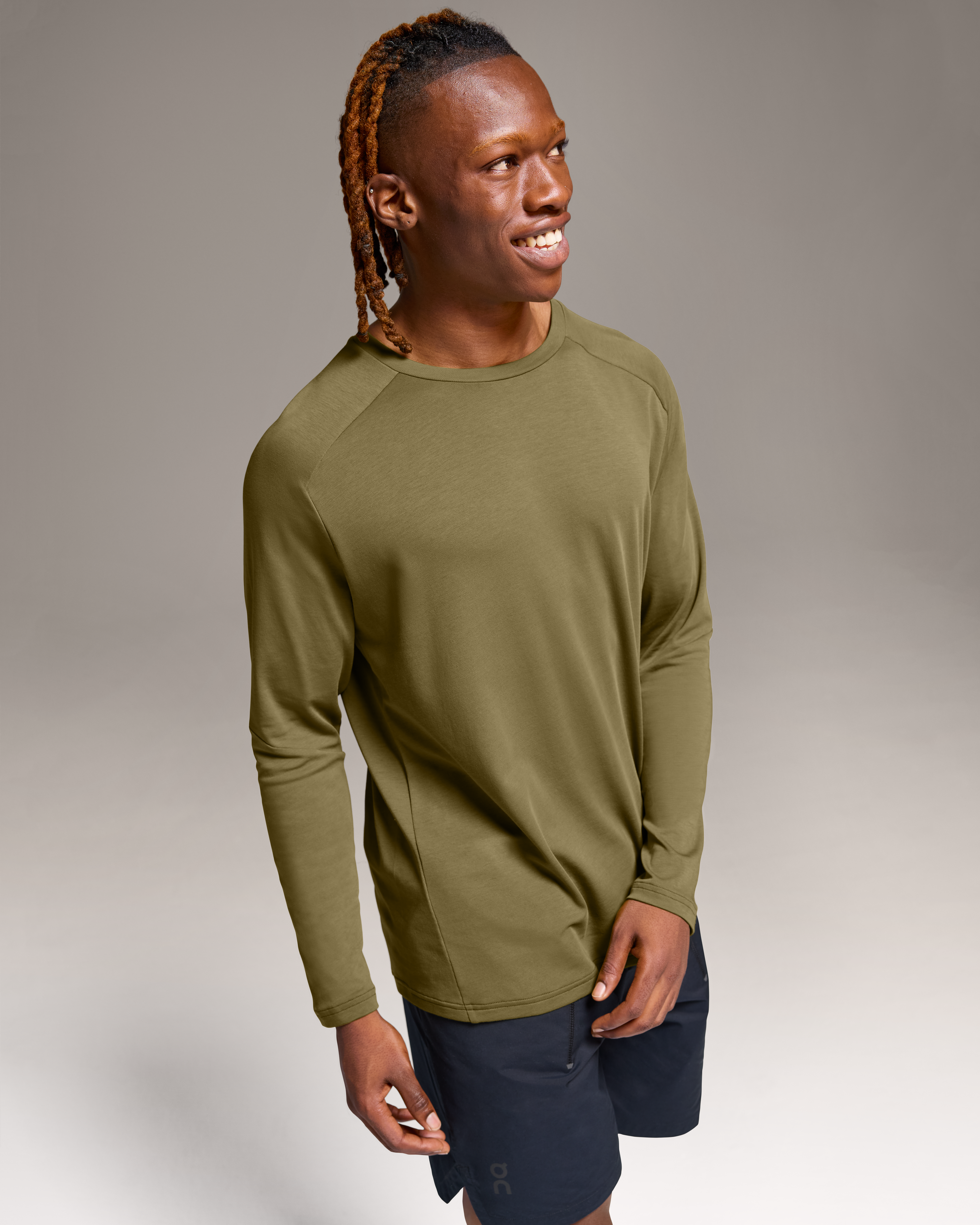 【HI FI FNK】Champ Oversized Longsleeve Focus Long-T: Long-Sleeved Performance Top | On United States