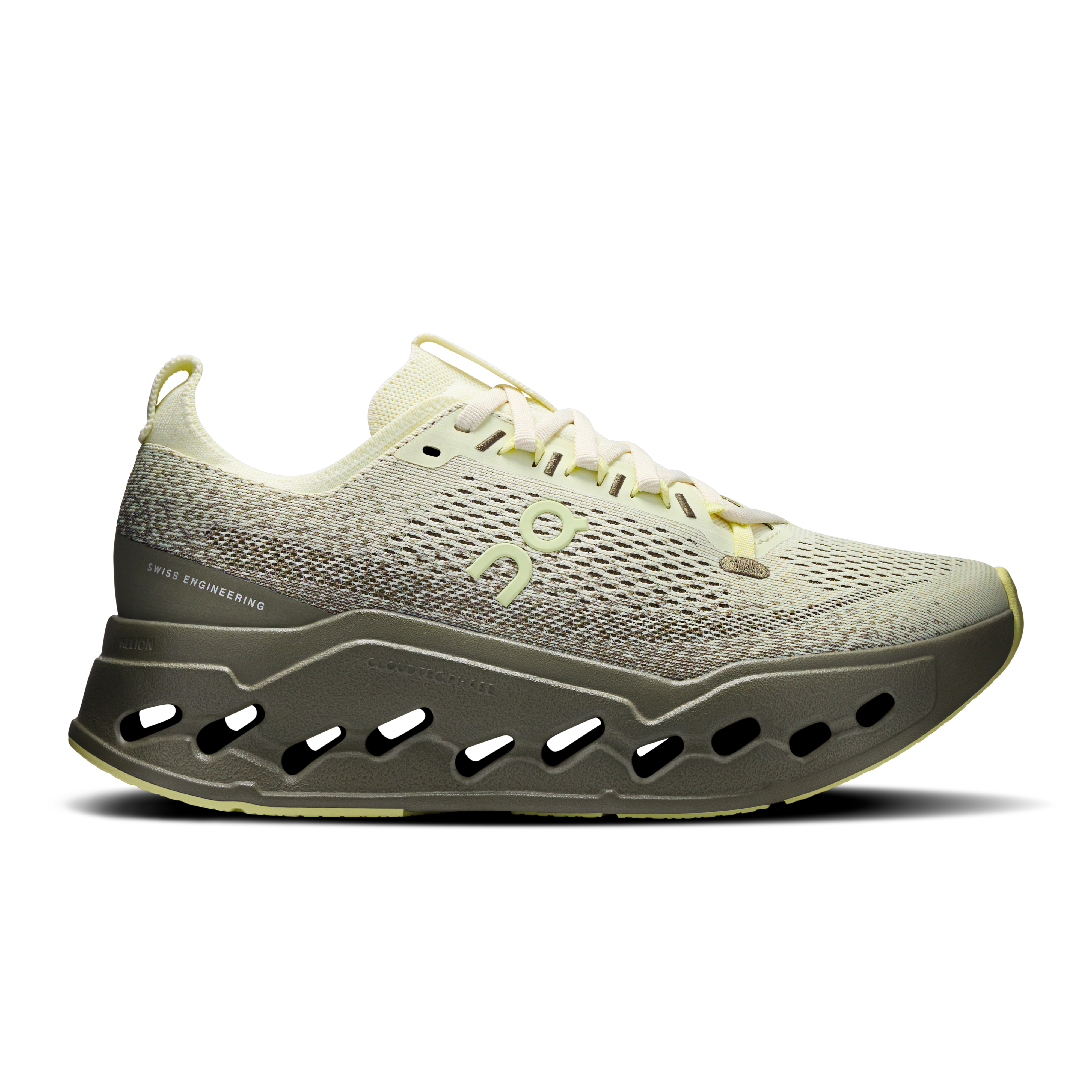 On Cloudsurfer Max Wide Green Women Women – Long runs, smooth ride Shoes