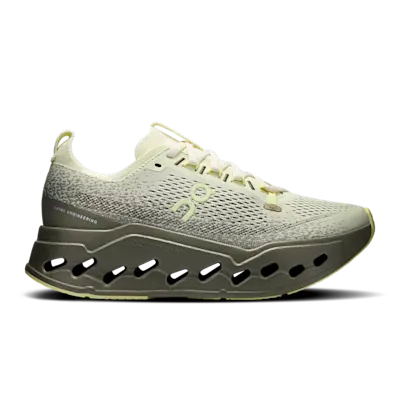 On Cloudsurfer Max Wide Seedling | Olive – road_running
