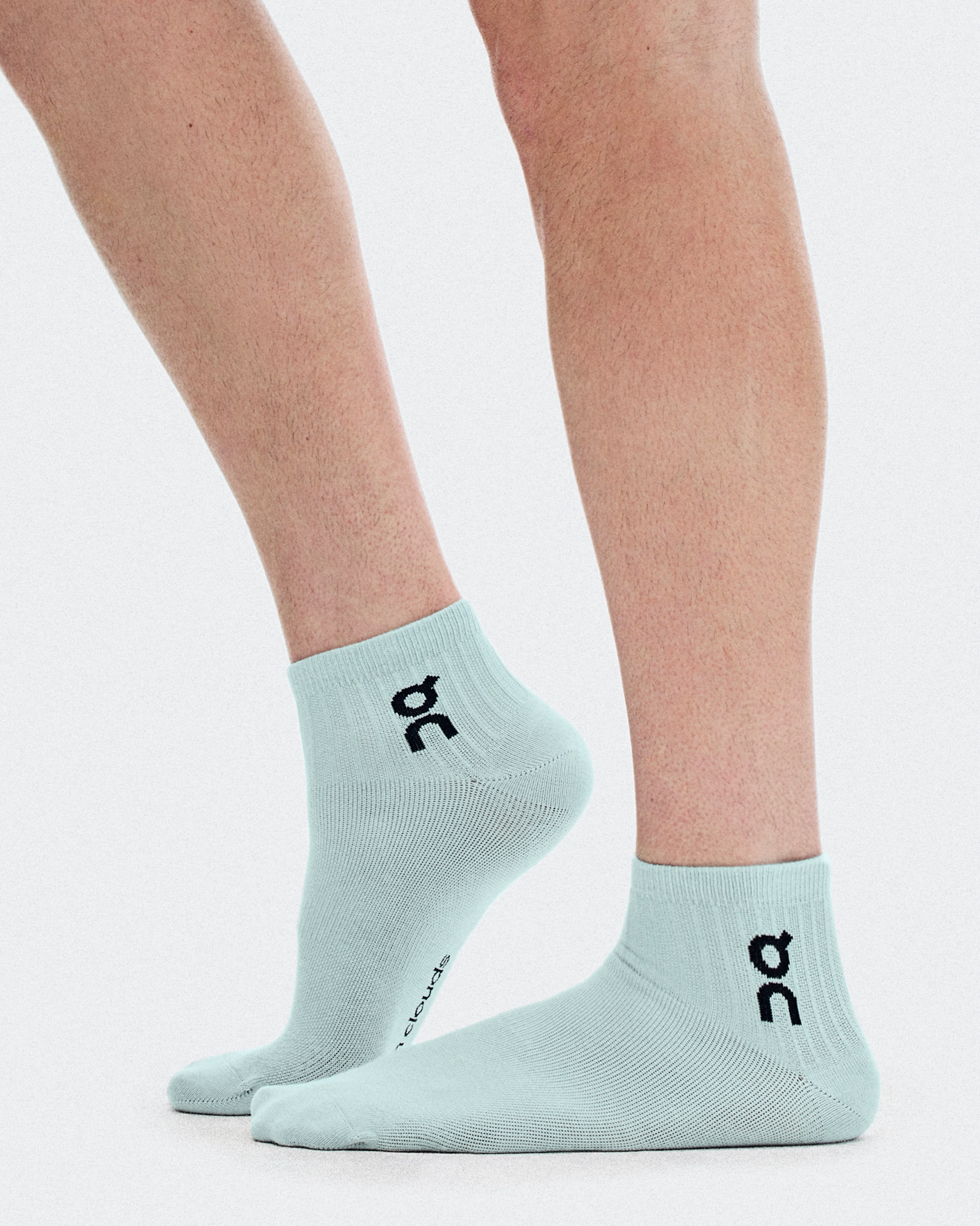 On Logo Sock Mid 3P Brook & Storm Unisex Calcetines