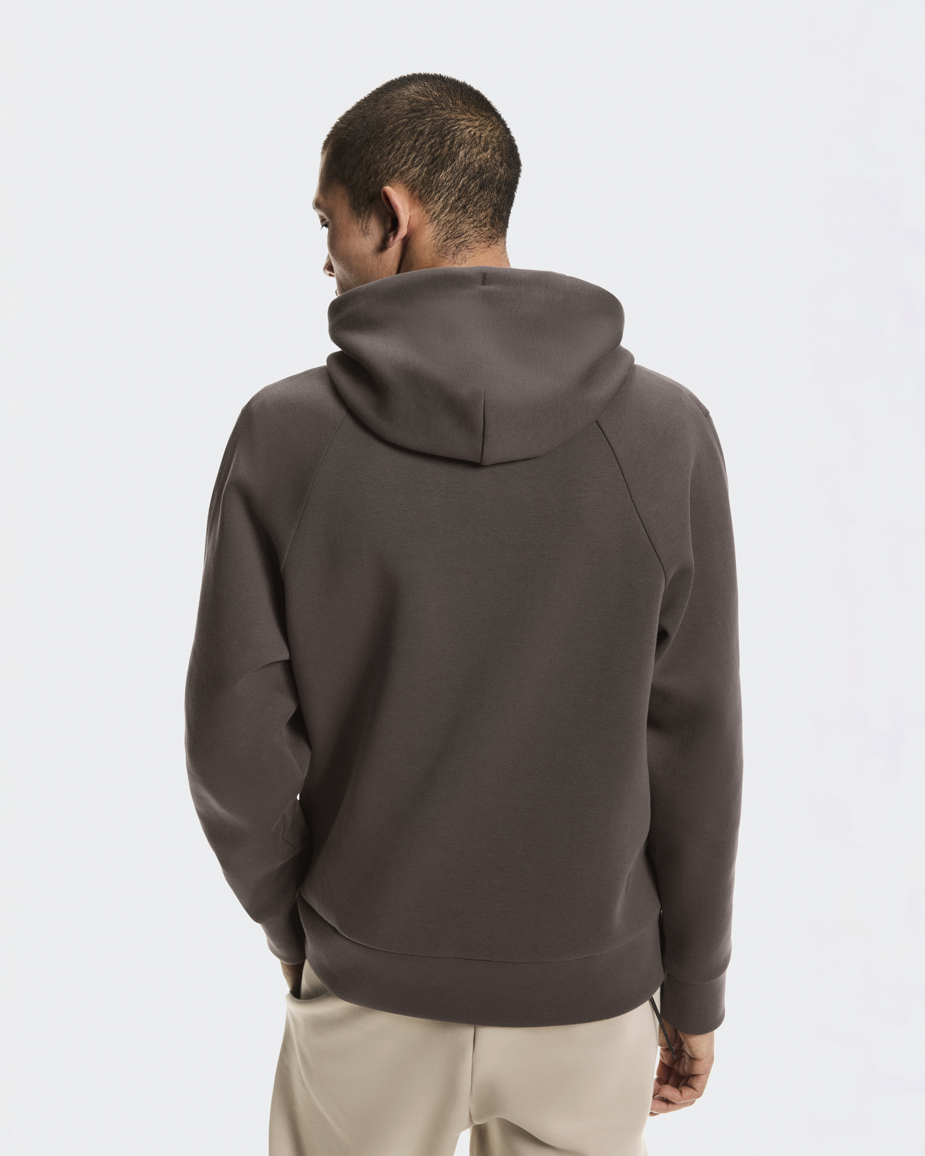 Men's Focus Tech Zip Hoodie | Brown | On United States