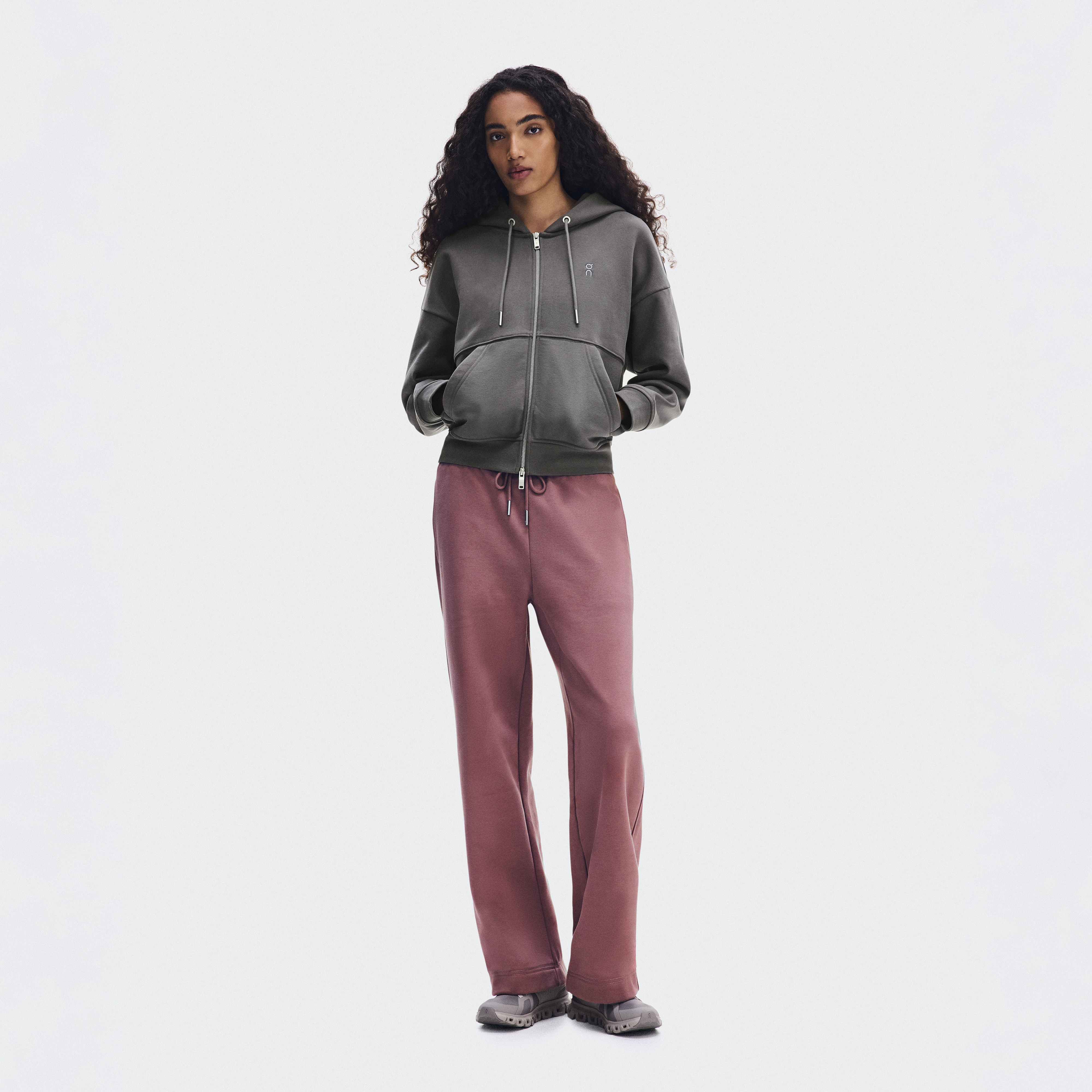 Club Collective Full Zip Hoodie in Ember