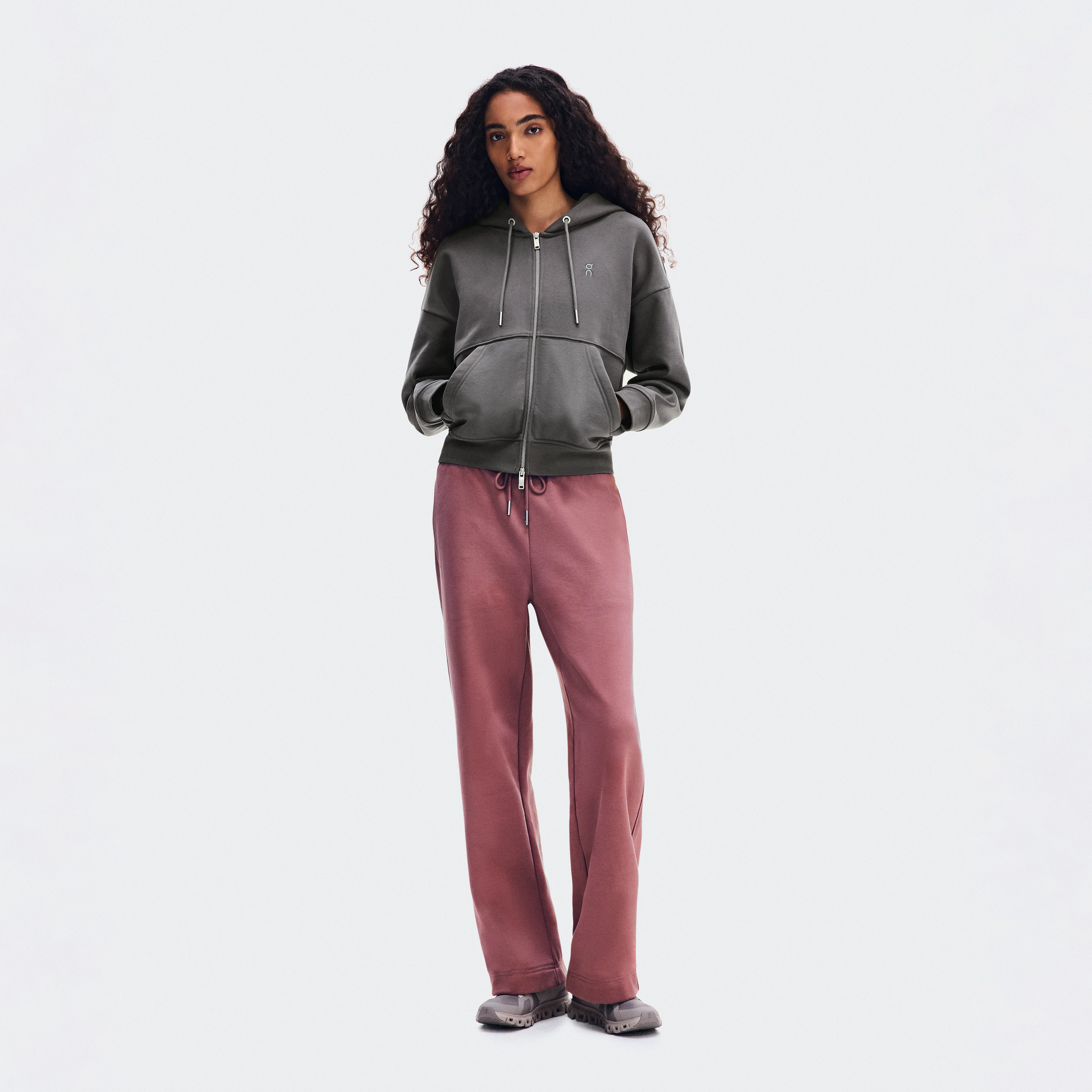 On Club Collective Full Zip Hoodie Ember Women – Elevated everyday wear Hoodies and sweatshirts