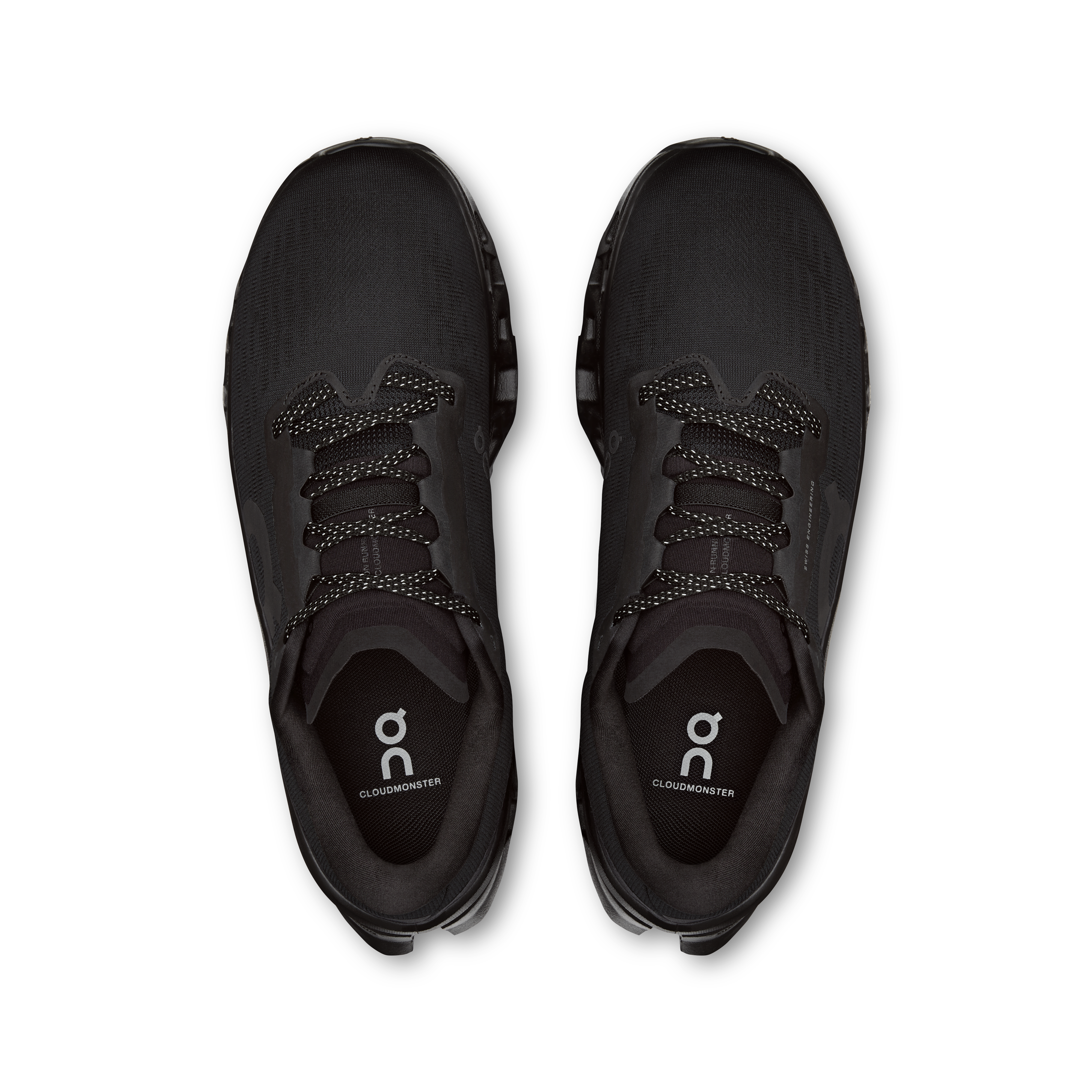 On Cloudmonster 3 Black & Black Men Road running Shoes
