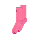 Elite Run Sock High in Raspberry/Pink