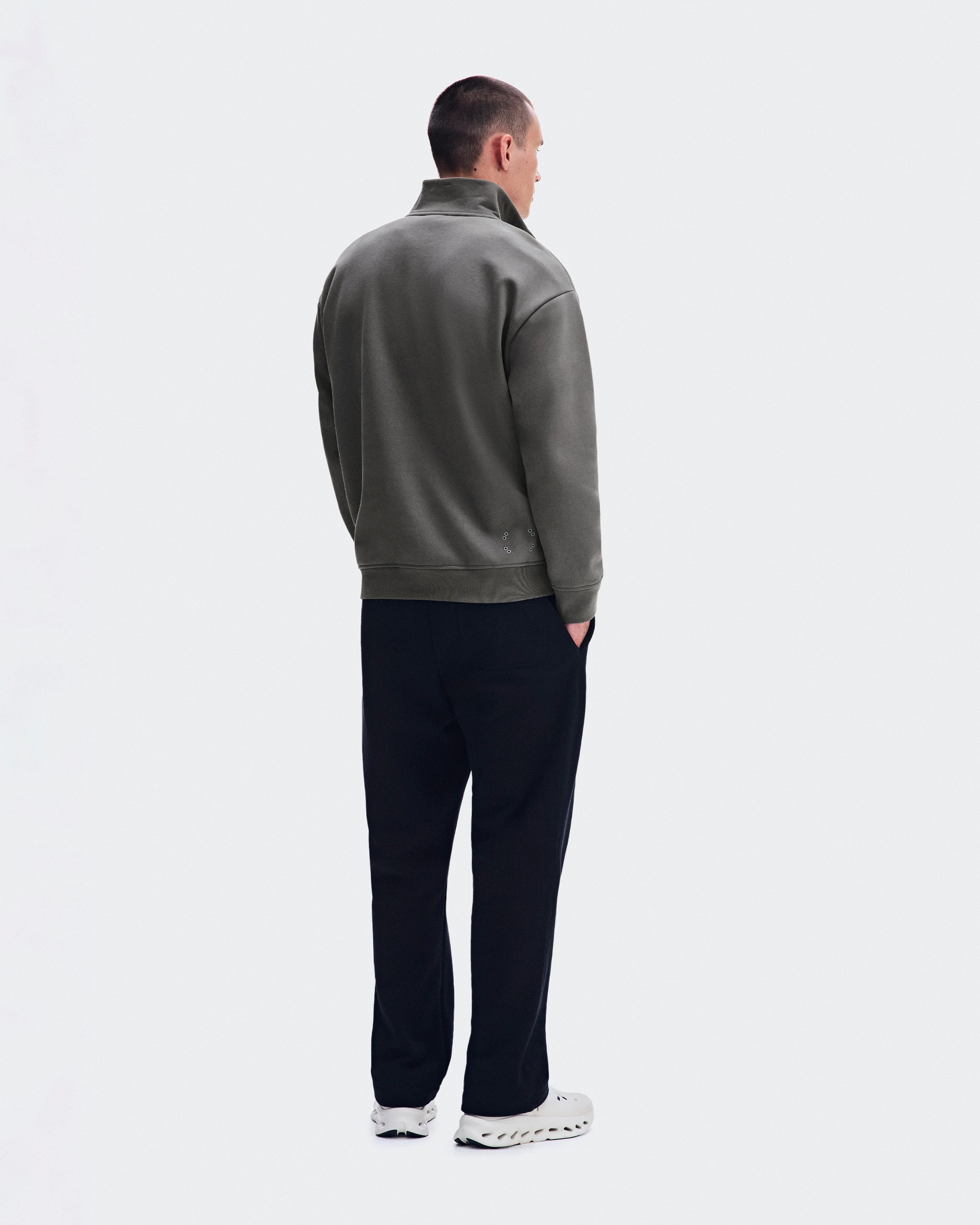 On Club Collective 1/4 Zip Ember メンズ – 一日中快適 フーディ＆スウェットシャツ