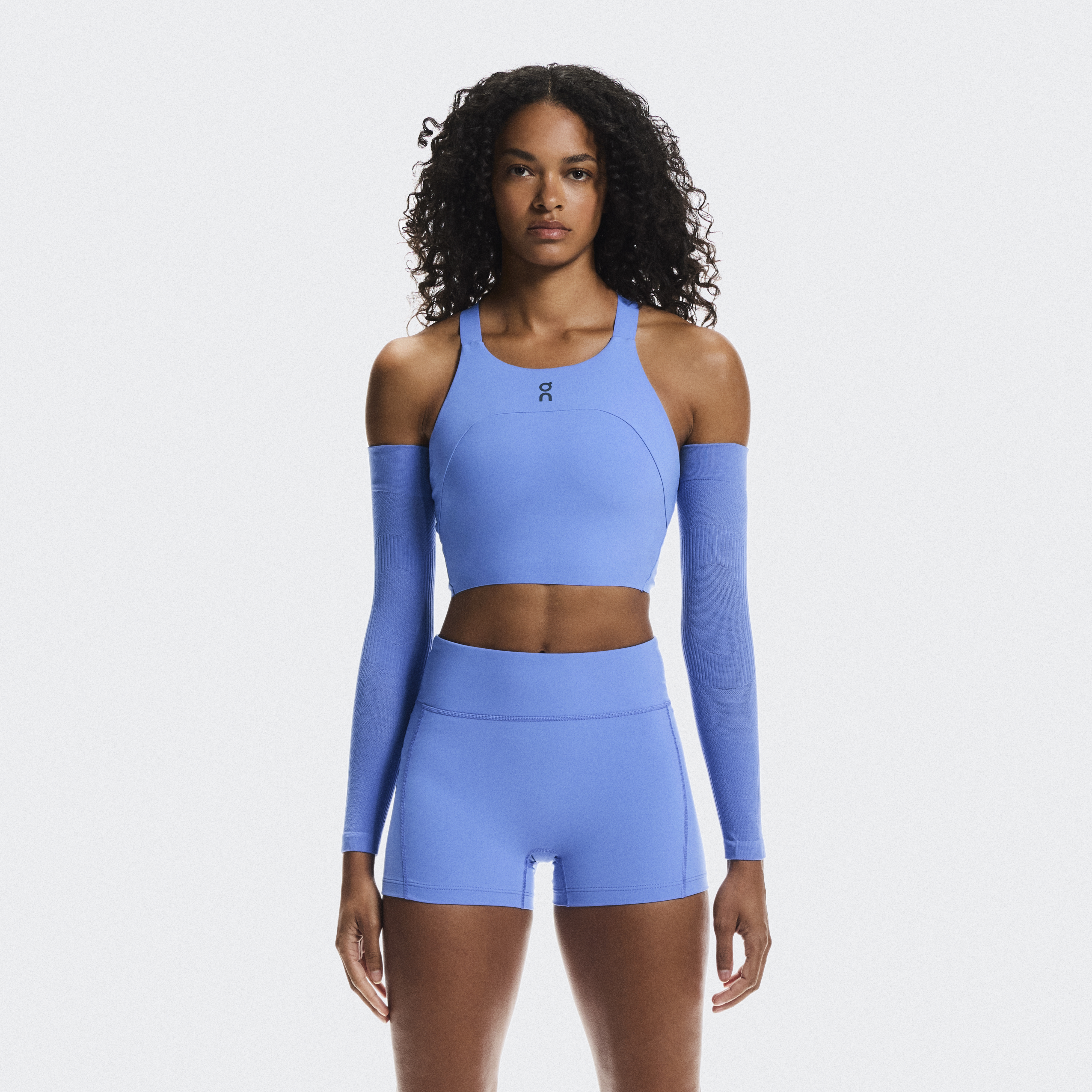 Performance Crop Shirt in Sailor