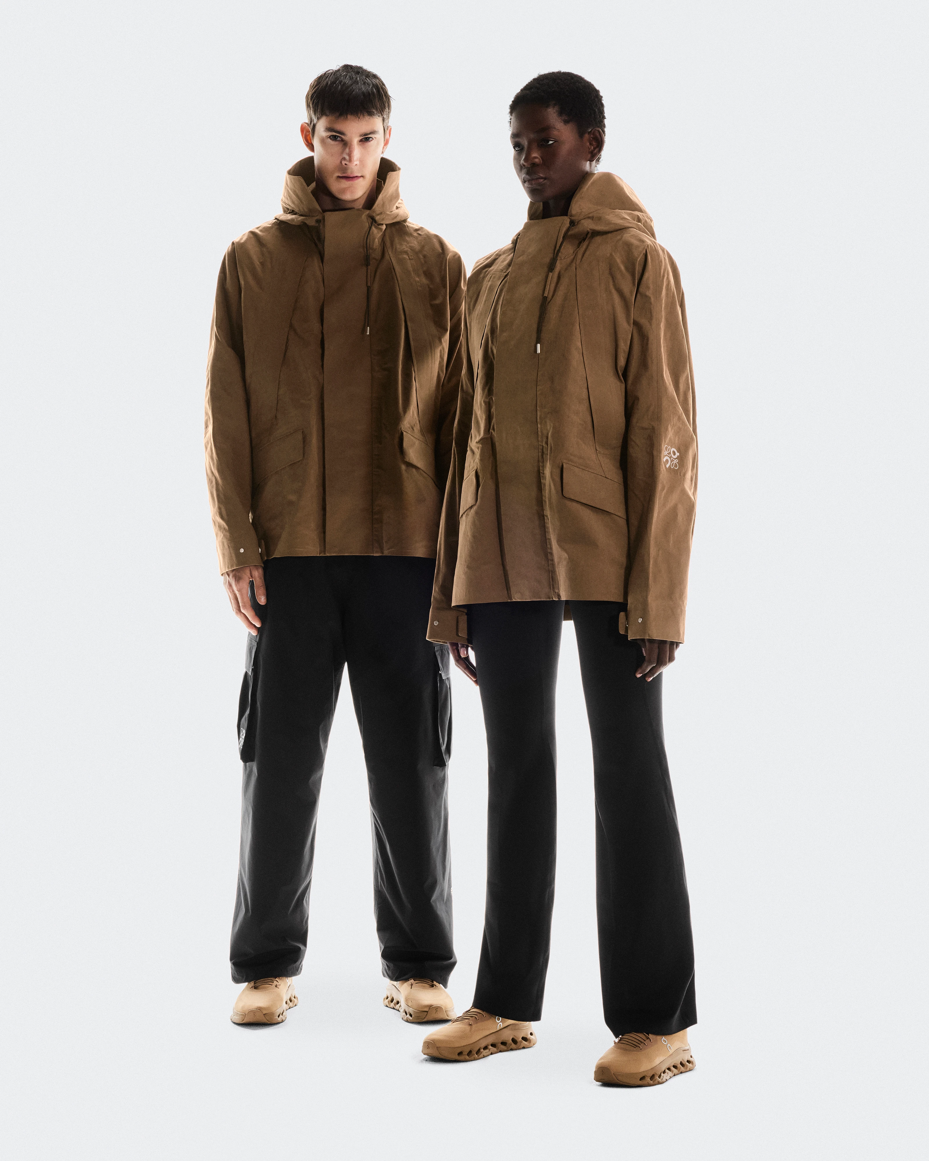 On Short Parka LOEWE Toffee Unisex Jackets