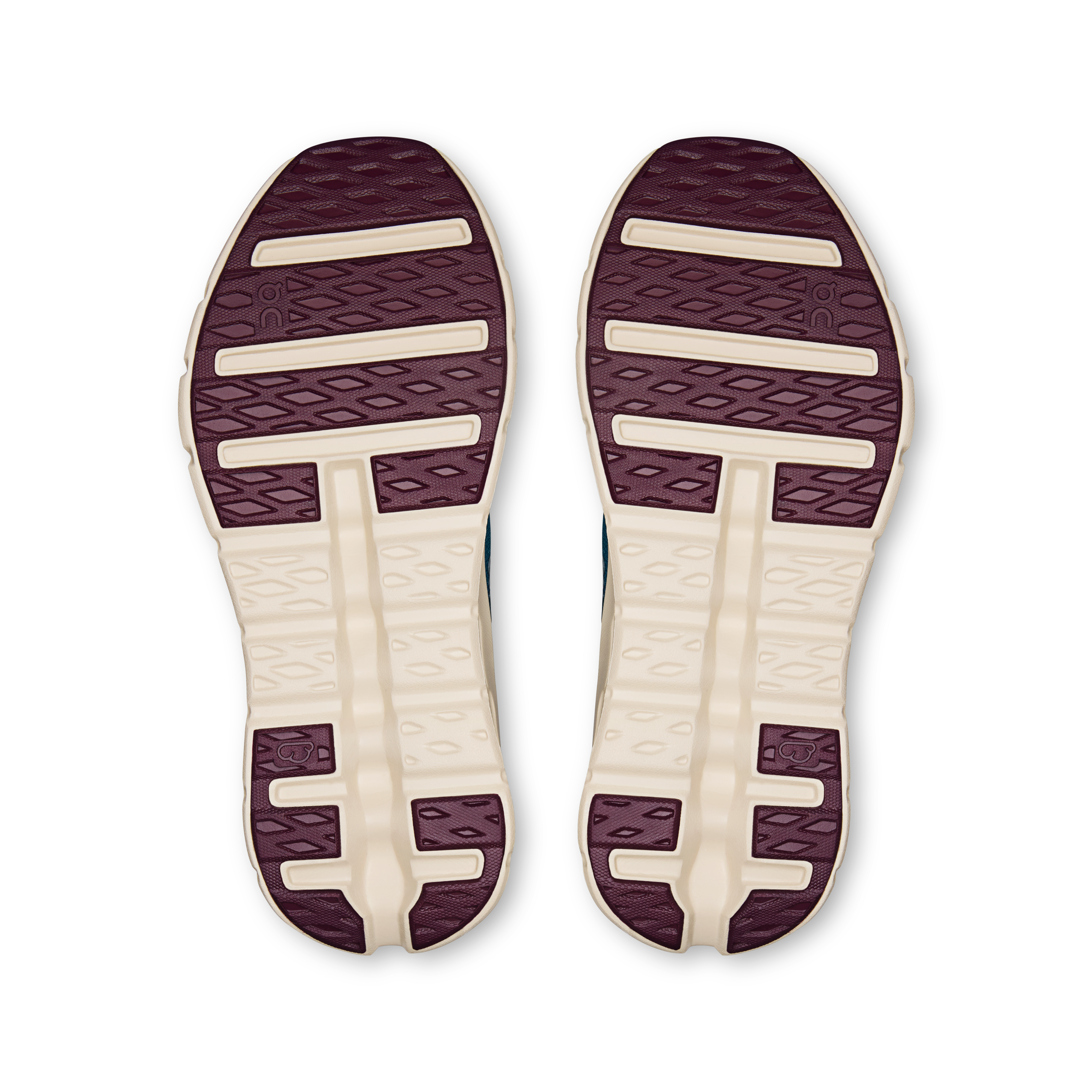 On Cloudtilt Hi LOEWE Teal & Oatmeal | Burgundy Women Active life Shoes