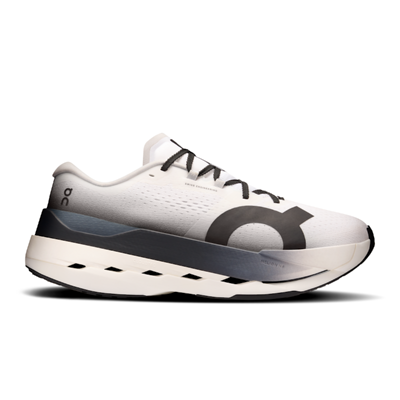 On Cloudboom Max Zapatillas de Running para Asfalto Hombre en White/Black, Talla: 47, Polyester Tpu ️