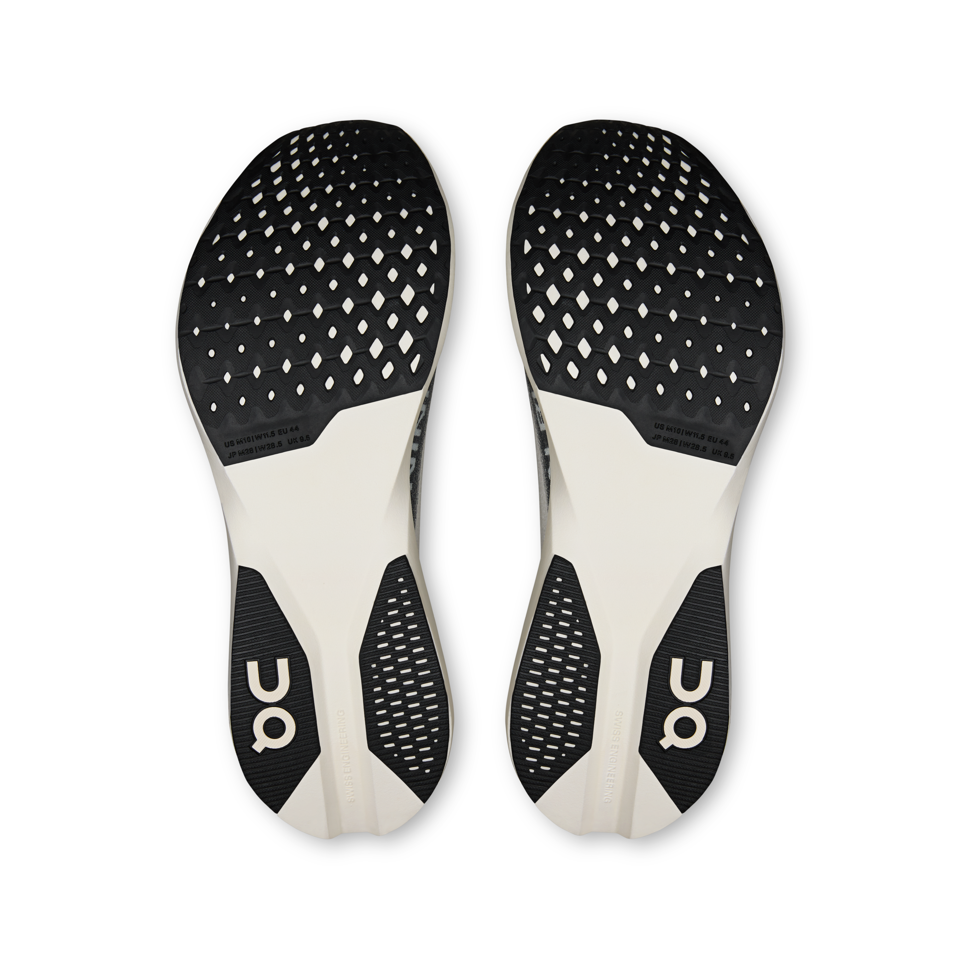 On LightSpray Cloudboom Strike White & Black Unisex Road running Shoes