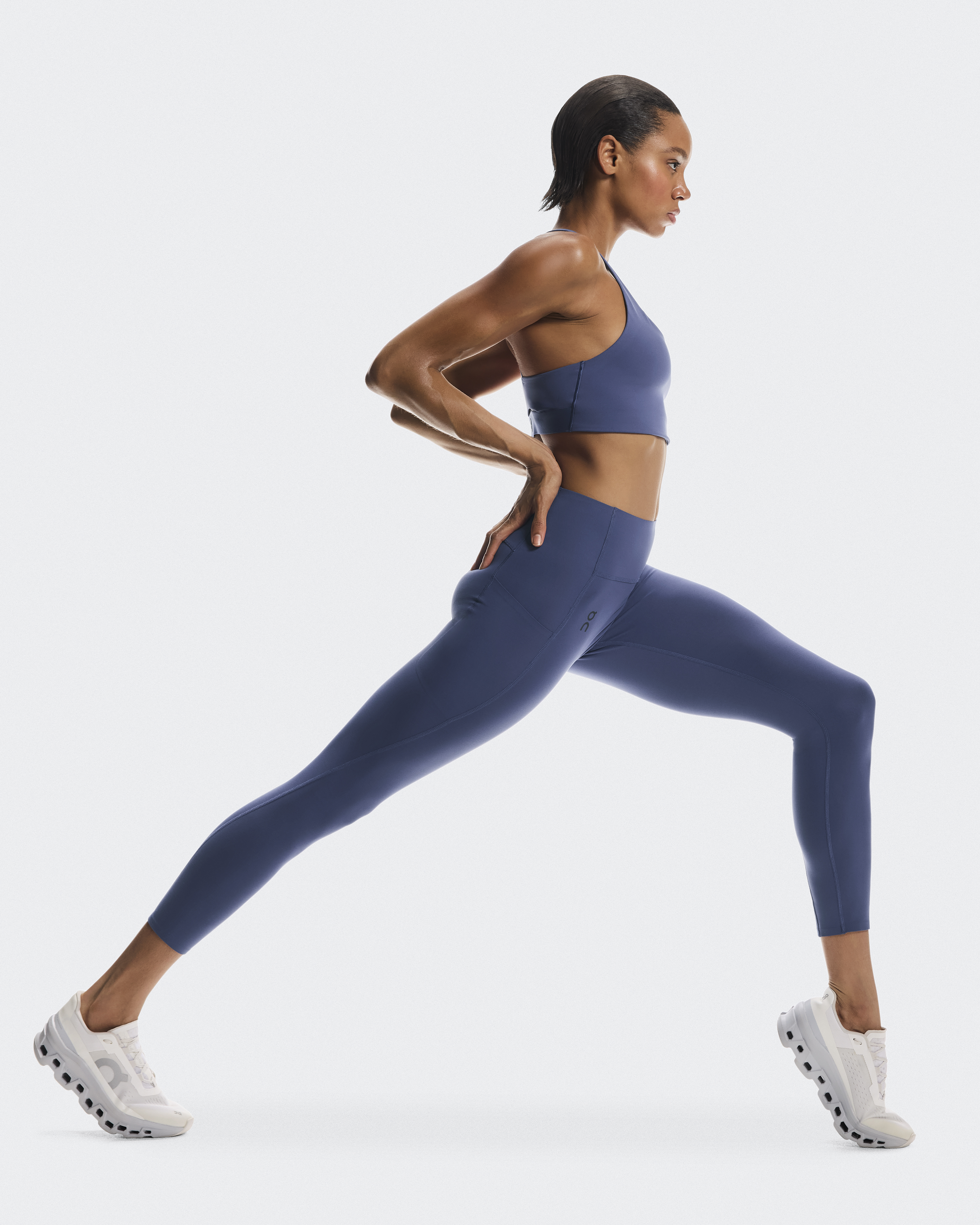 Women's Studio Tights 7/8 | Blue | On United States