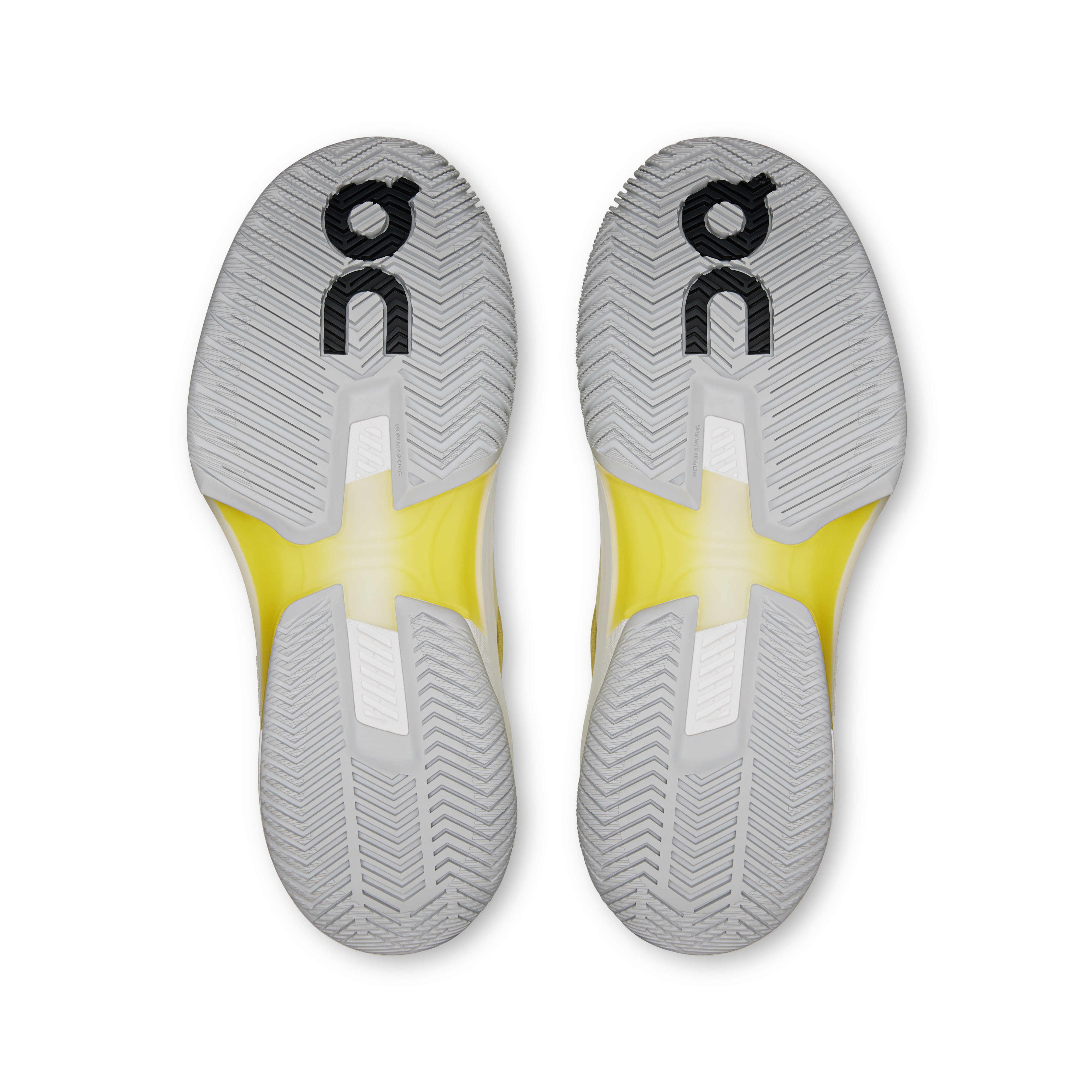 On THE ROGER Pro Fire Linen & Lime Women Tennis Shoes