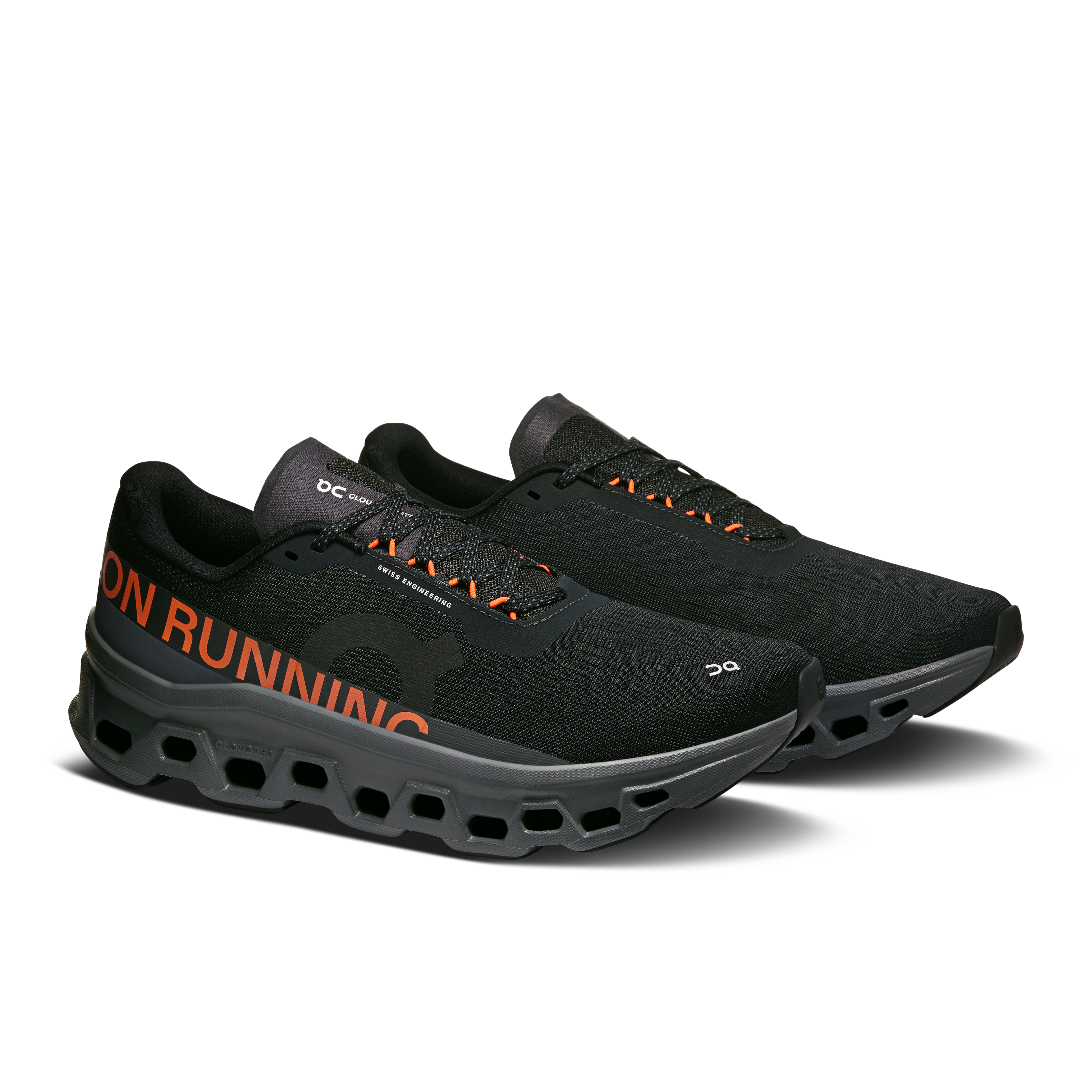 On Cloudmonster 1 Black & Eclipse Men Active life Shoes