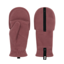Fleece Mitten Gloves in Barberry