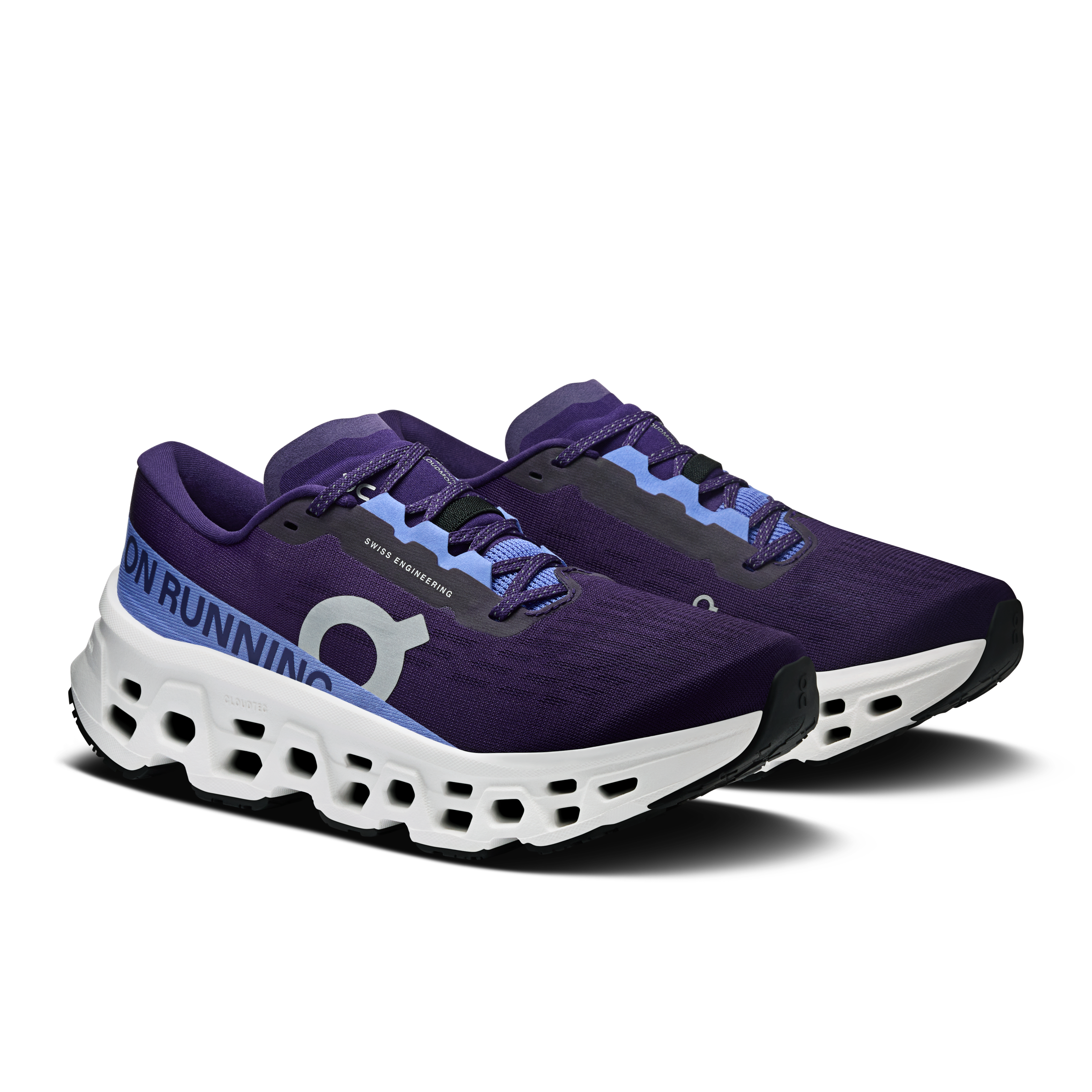 On Cloudmonster 3 Nebula & Ivory Femme Running sur route Chaussures