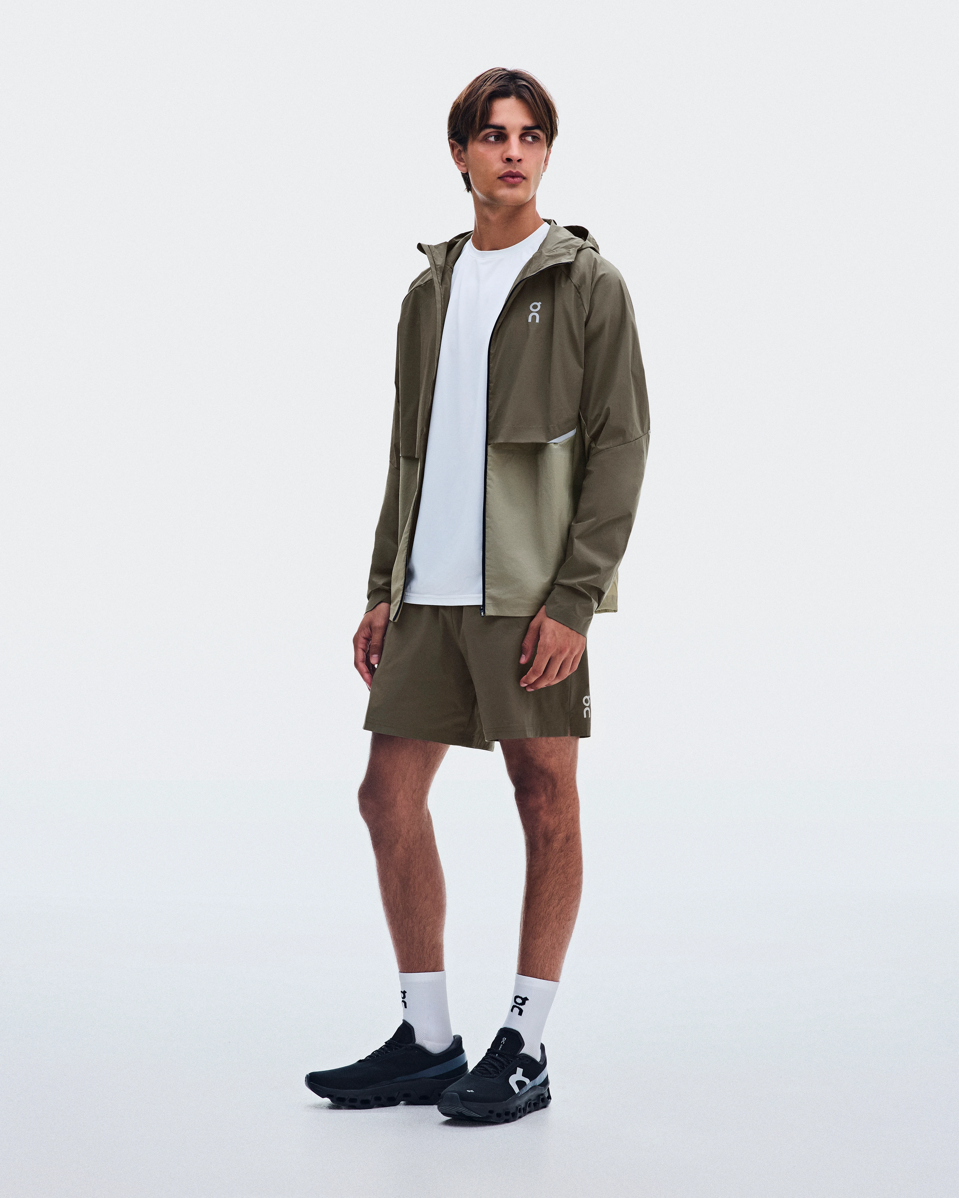 On Core Jacket Bark & Vetiver Men Jackets