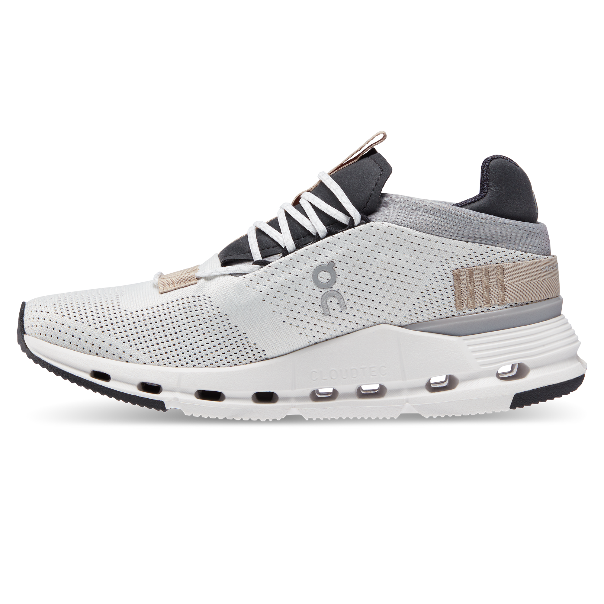 On Cloudnova White & Sand Women Active life Shoes