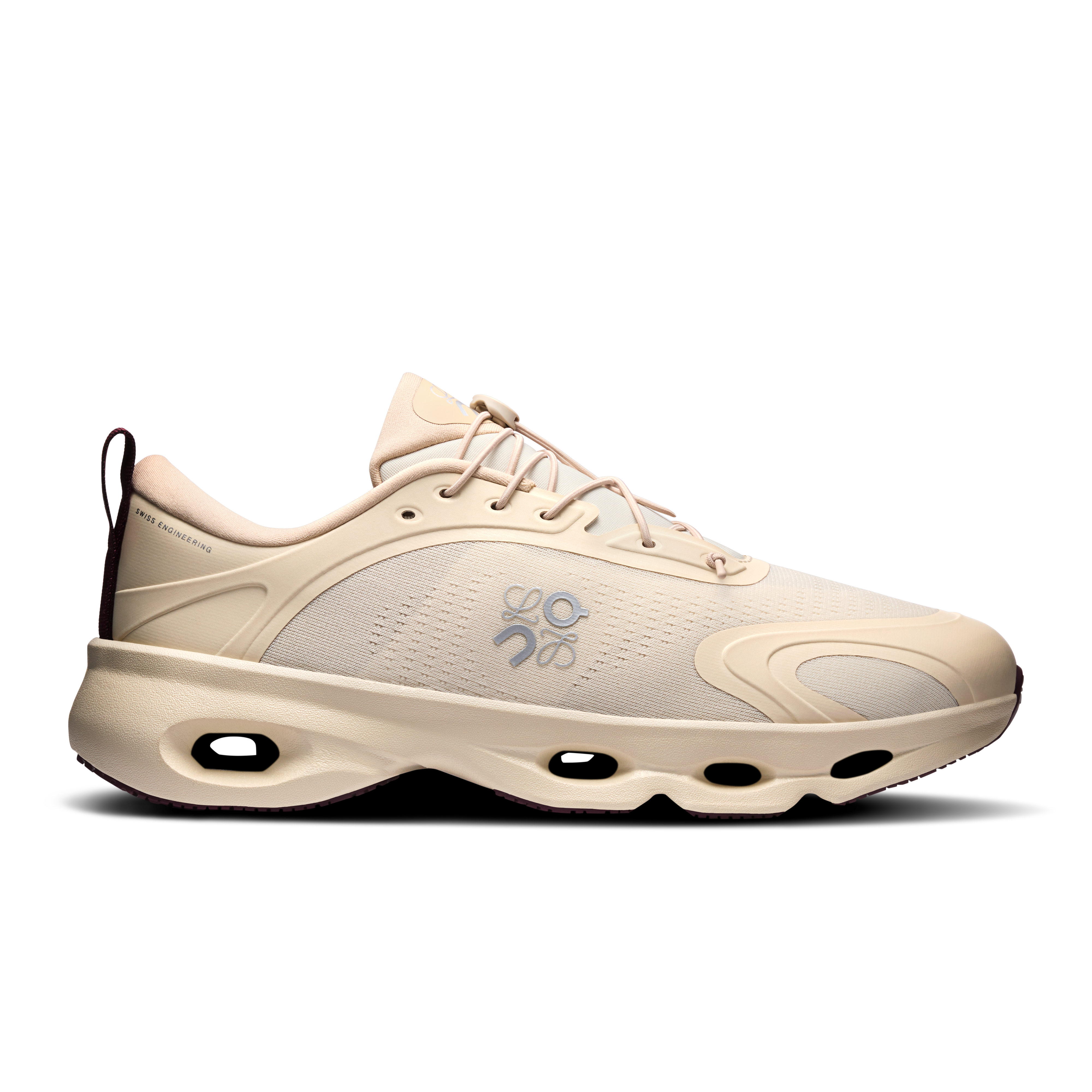Cloudsolo LOEWE Lifestyle Shoe in Sand/Burgundy